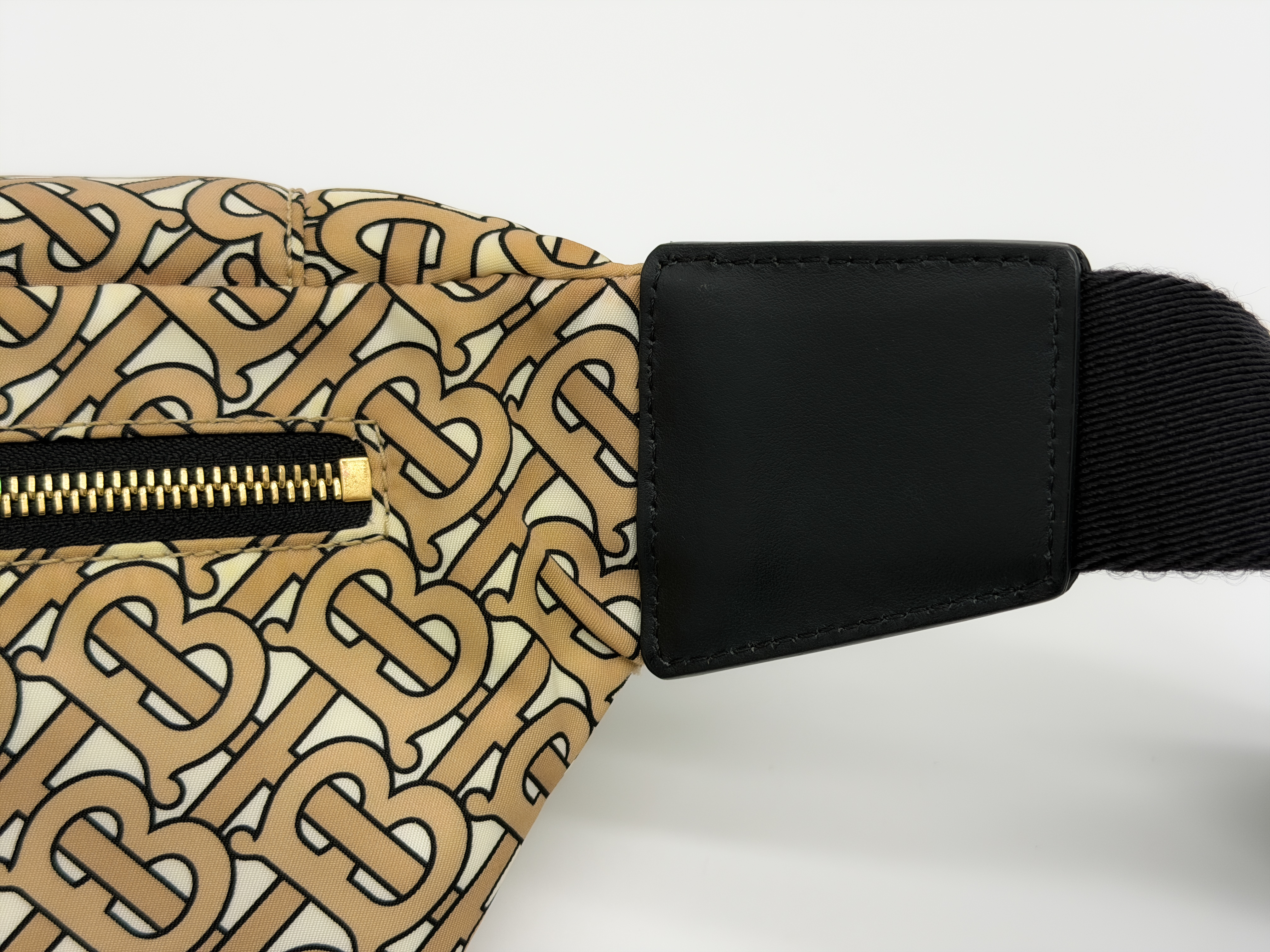 TB Monogram Sony Bum Bag Beige Waist Bag — view 6