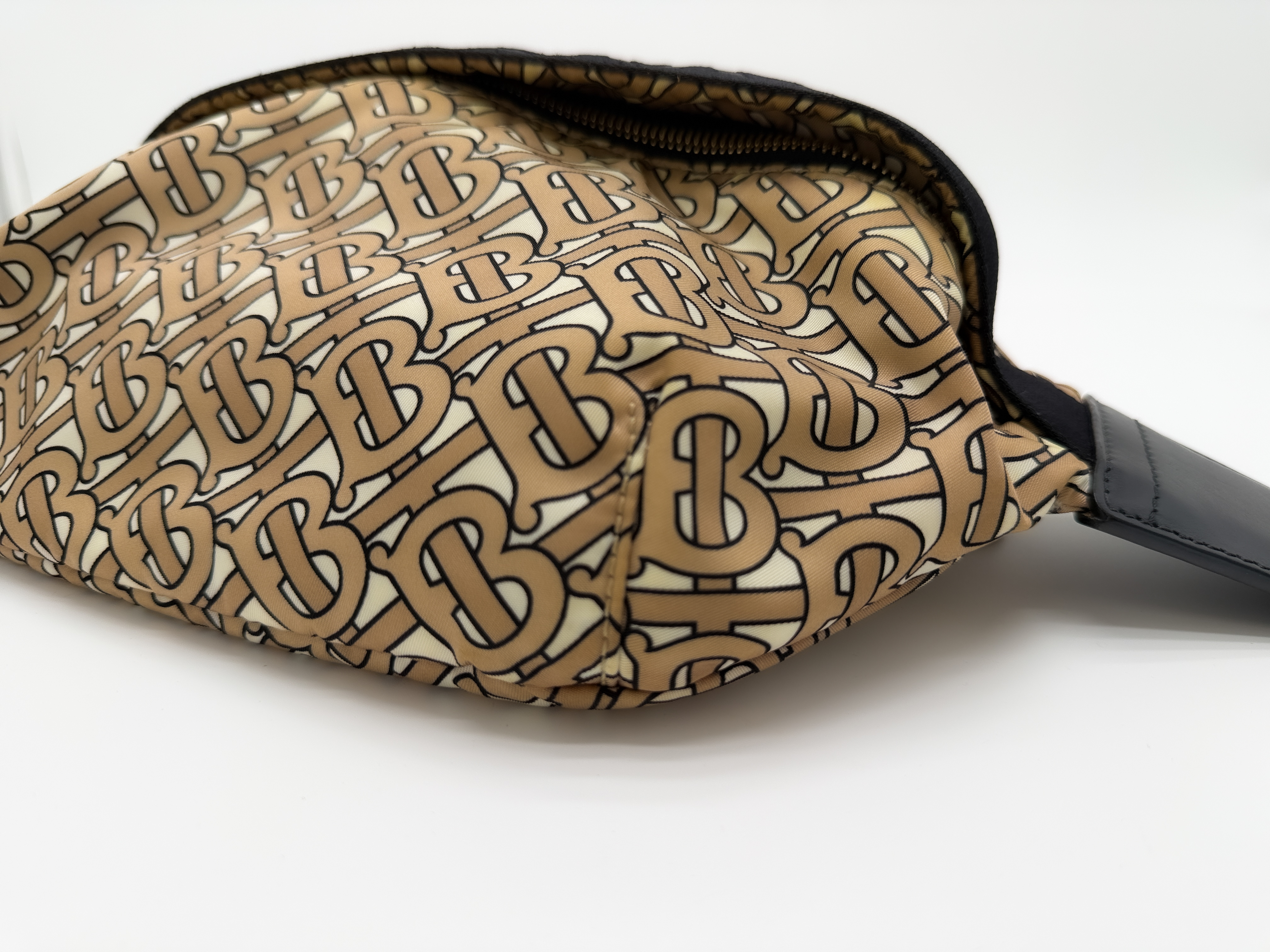 TB Monogram Sony Bum Bag Beige Waist Bag — view 7