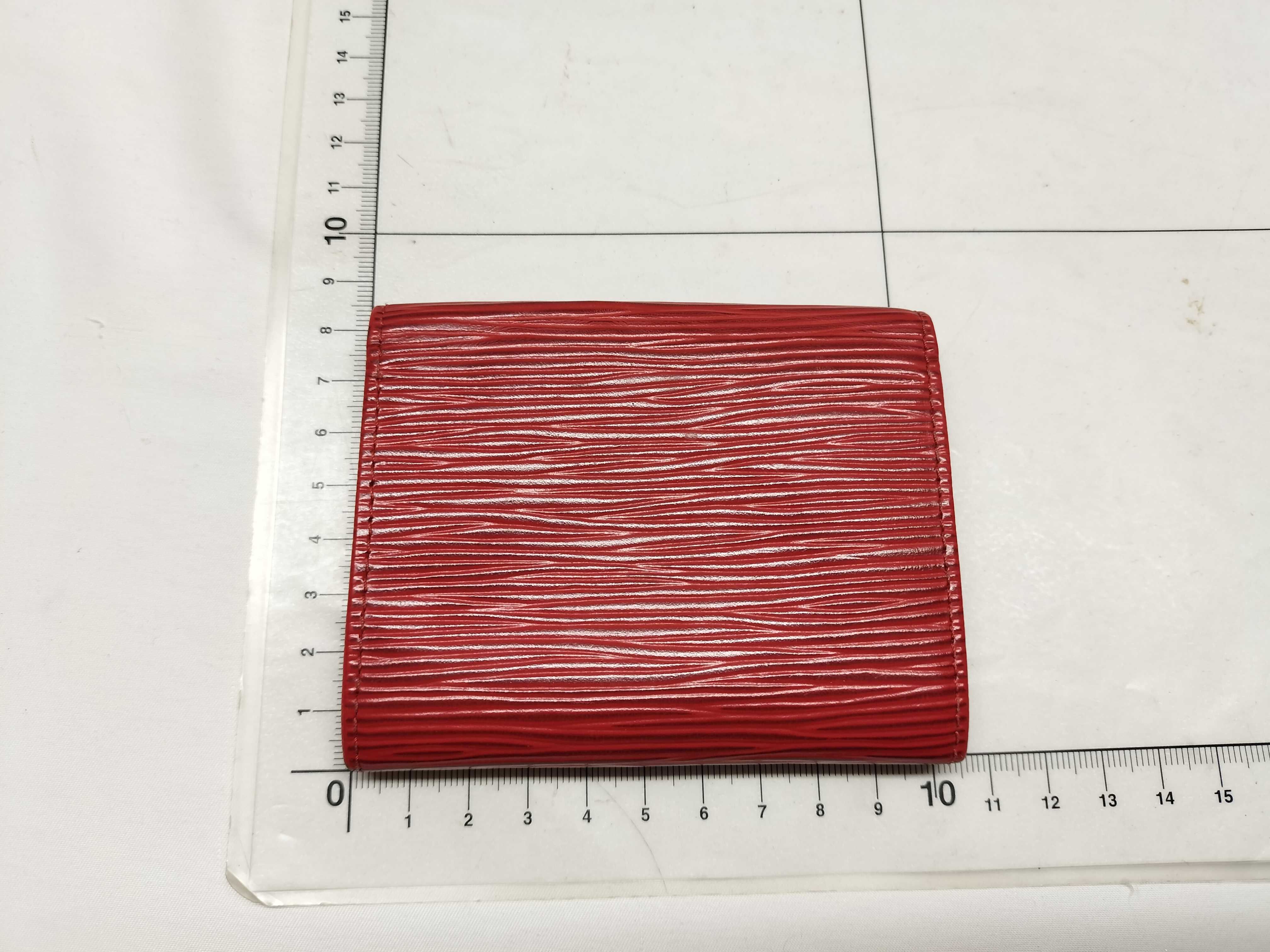 Epi Portemonnaie Simple Card Case (Card Case/Pass Case/Business Card Holder) — view 2