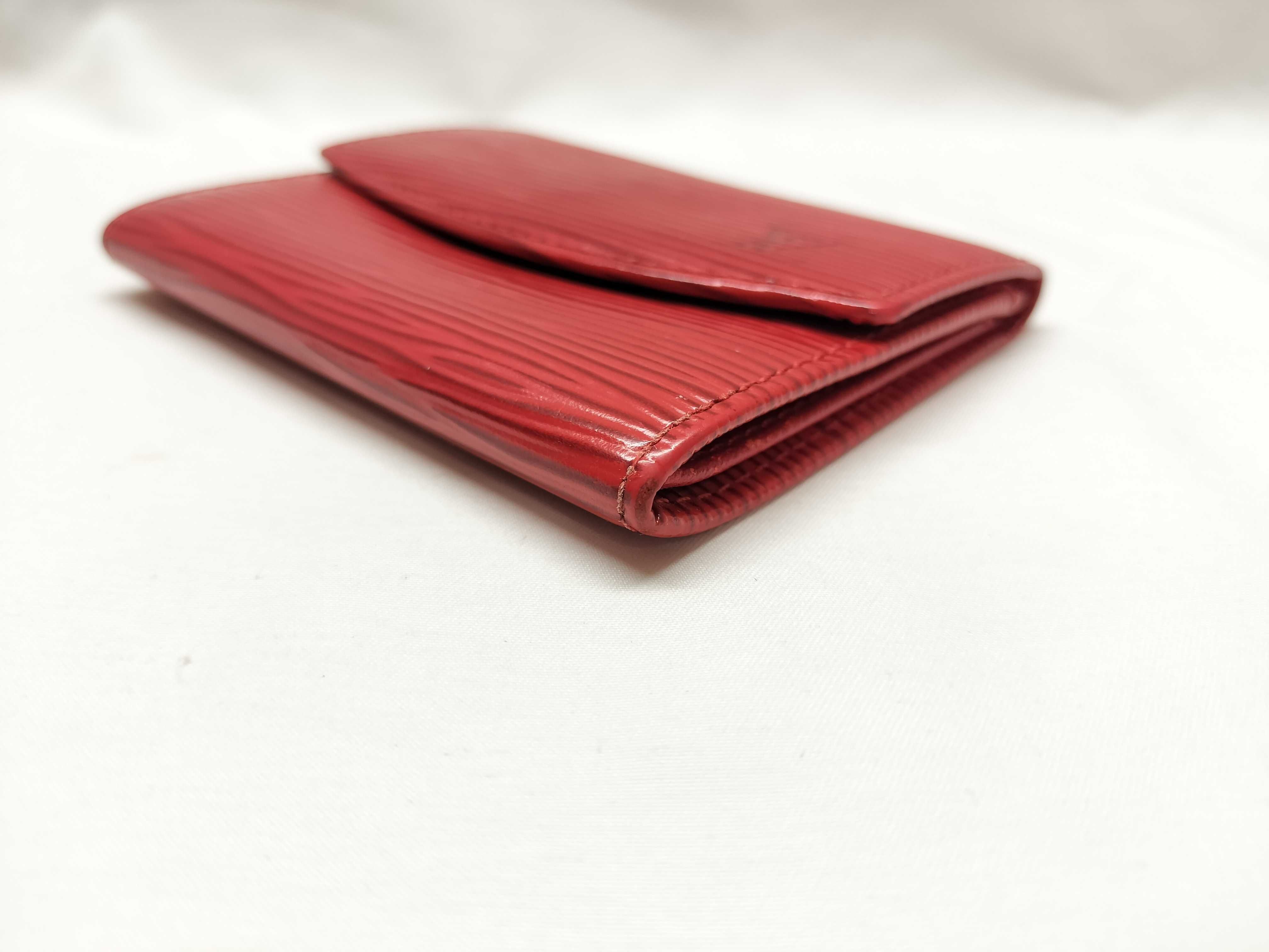 Epi Portemonnaie Simple Card Case (Card Case/Pass Case/Business Card Holder) — view 3