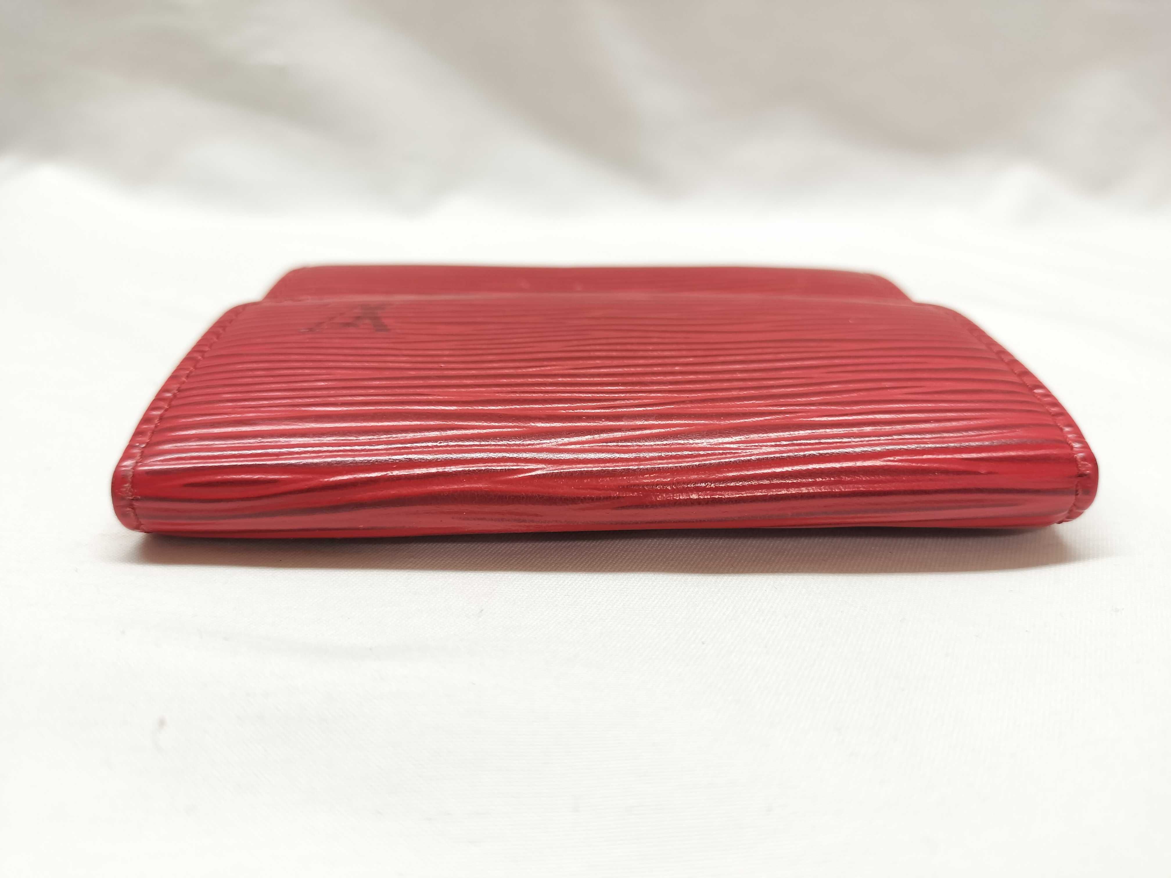 Epi Portemonnaie Simple Card Case (Card Case/Pass Case/Business Card Holder) — view 7