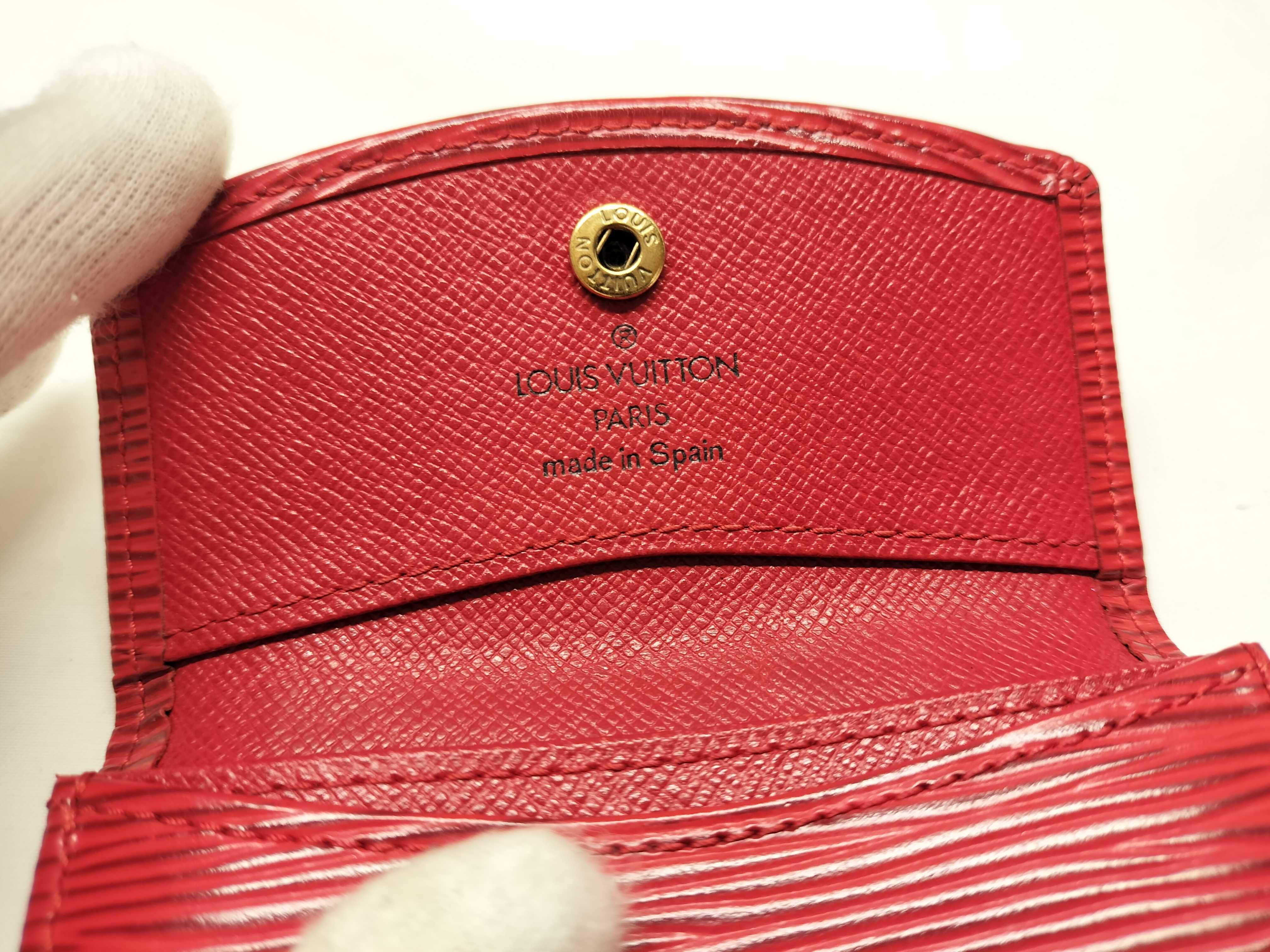 Epi Portemonnaie Simple Card Case (Card Case/Pass Case/Business Card Holder) — view 8