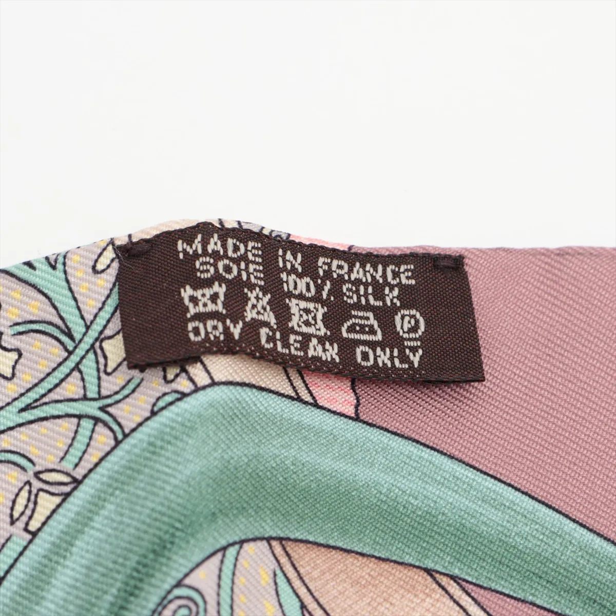 Twilly GRAND MANEGE Great Training Scarf Silk Green — view 3