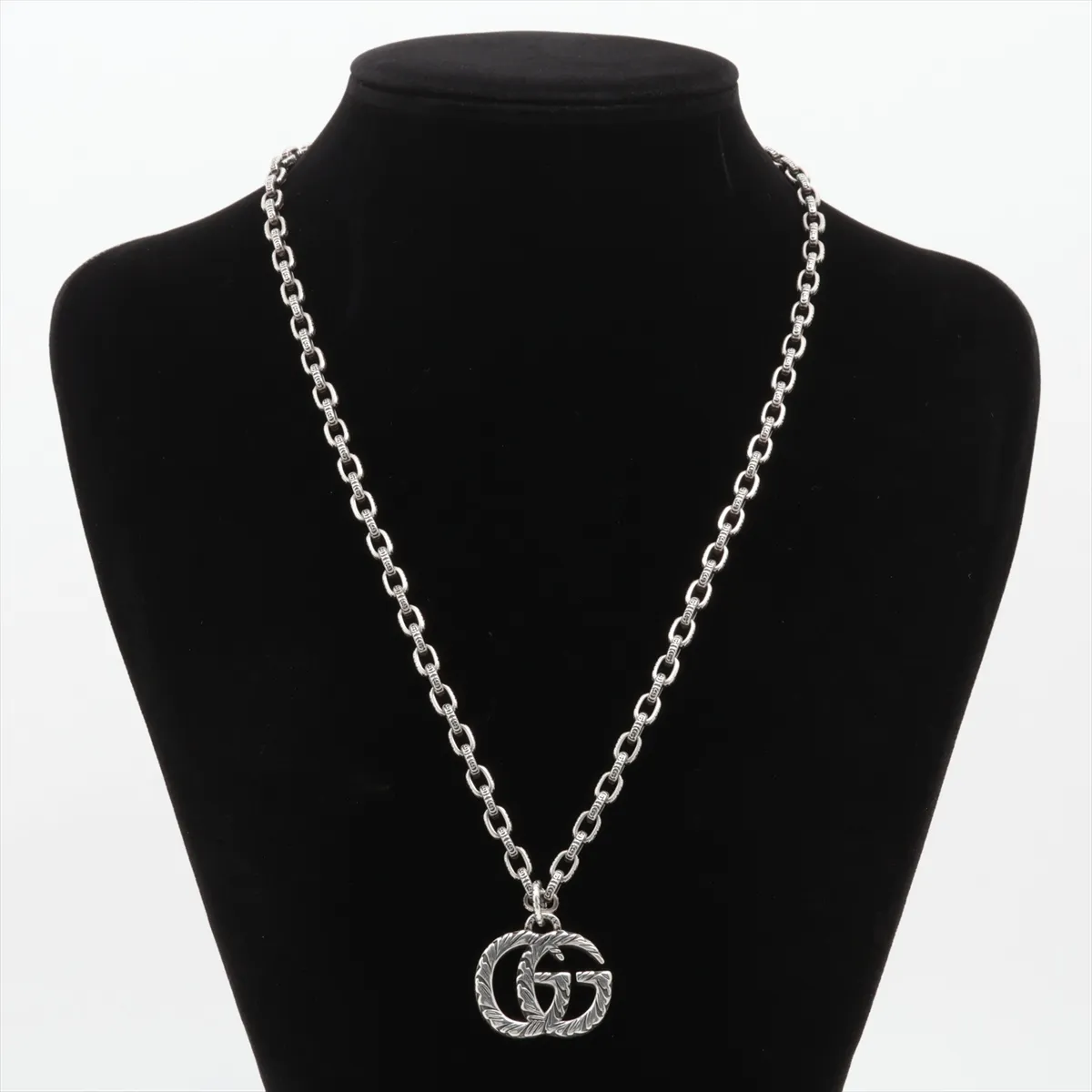 Interlocking G Necklace, 925 Sterling Silver, 50.8g, — view 5