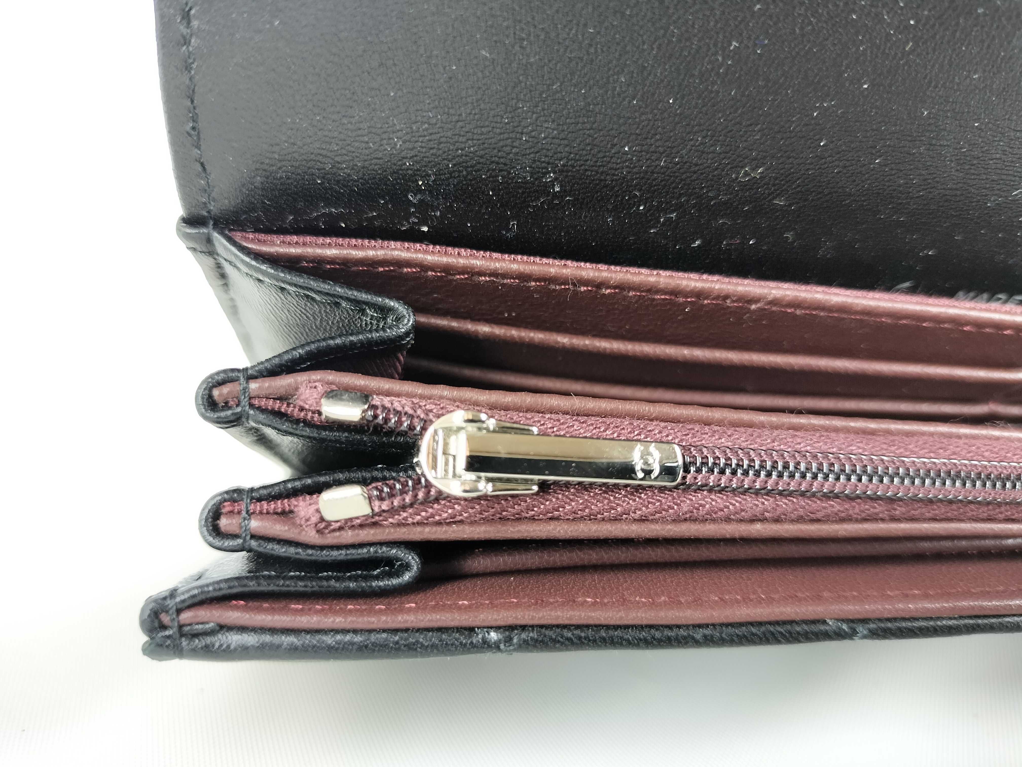 Lambskin Matelassé Flap Long Wallet — view 10