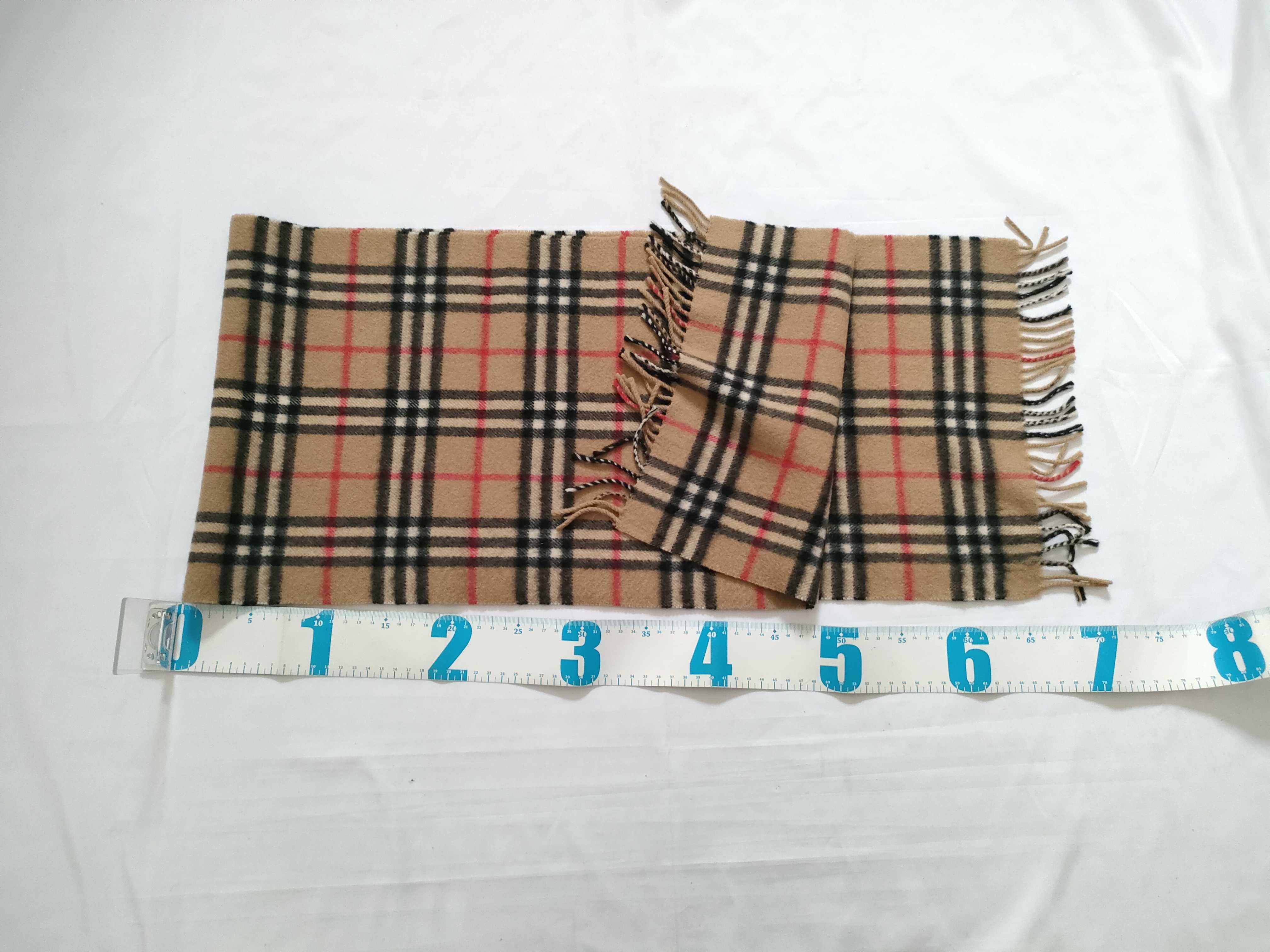 100% Cashmere Scarf, Nova Check Pattern, and other accessories. — view 2