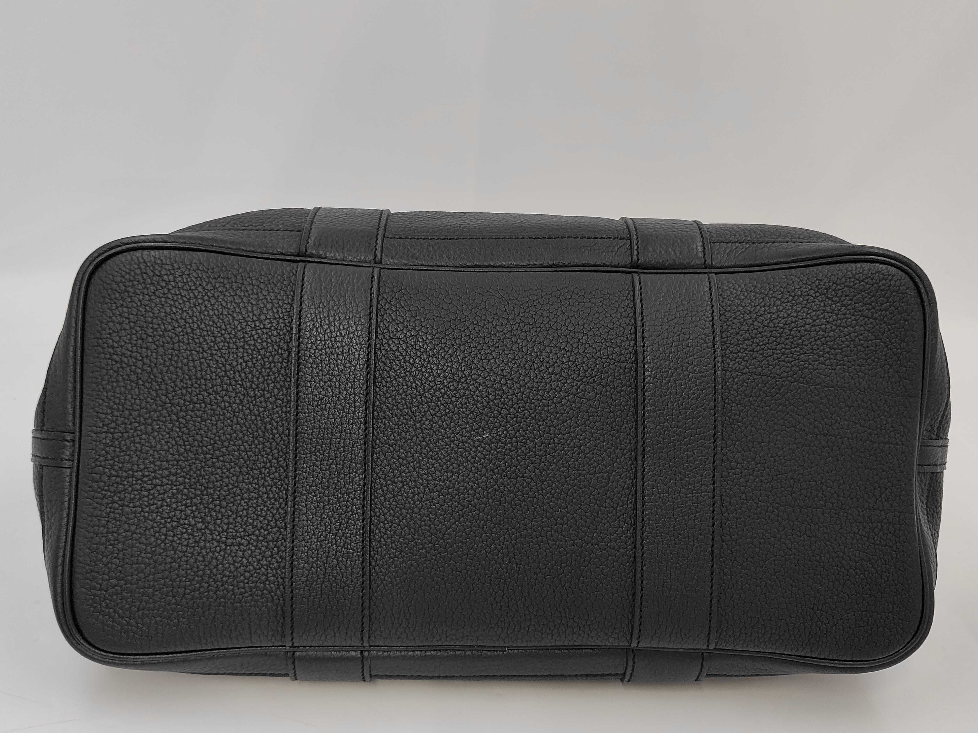 Garden Party 36 Negonda M stamp Tote Bag Black Tote Bag — view 4