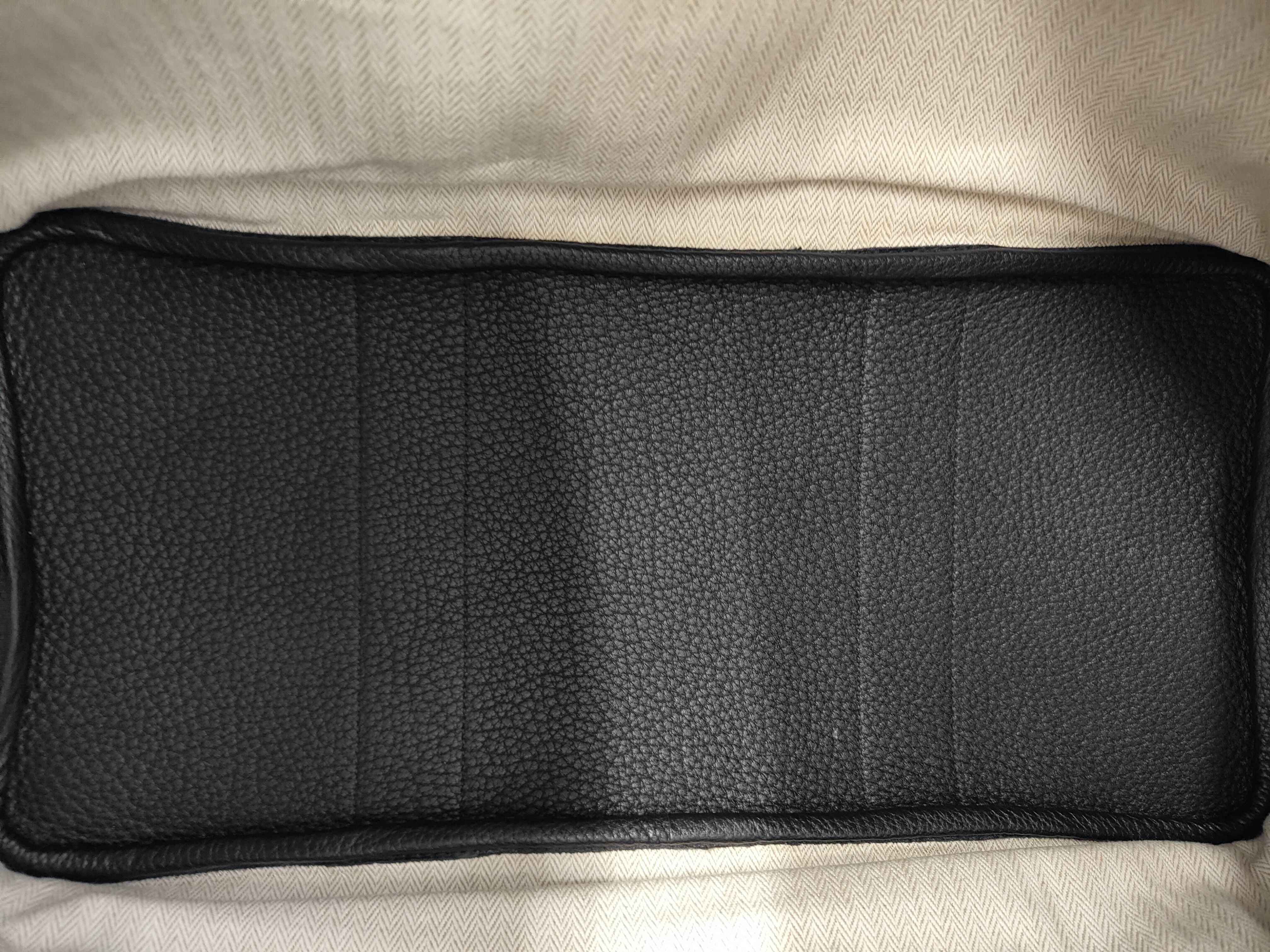 Garden Party 36 Negonda M stamp Tote Bag Black Tote Bag — view 8