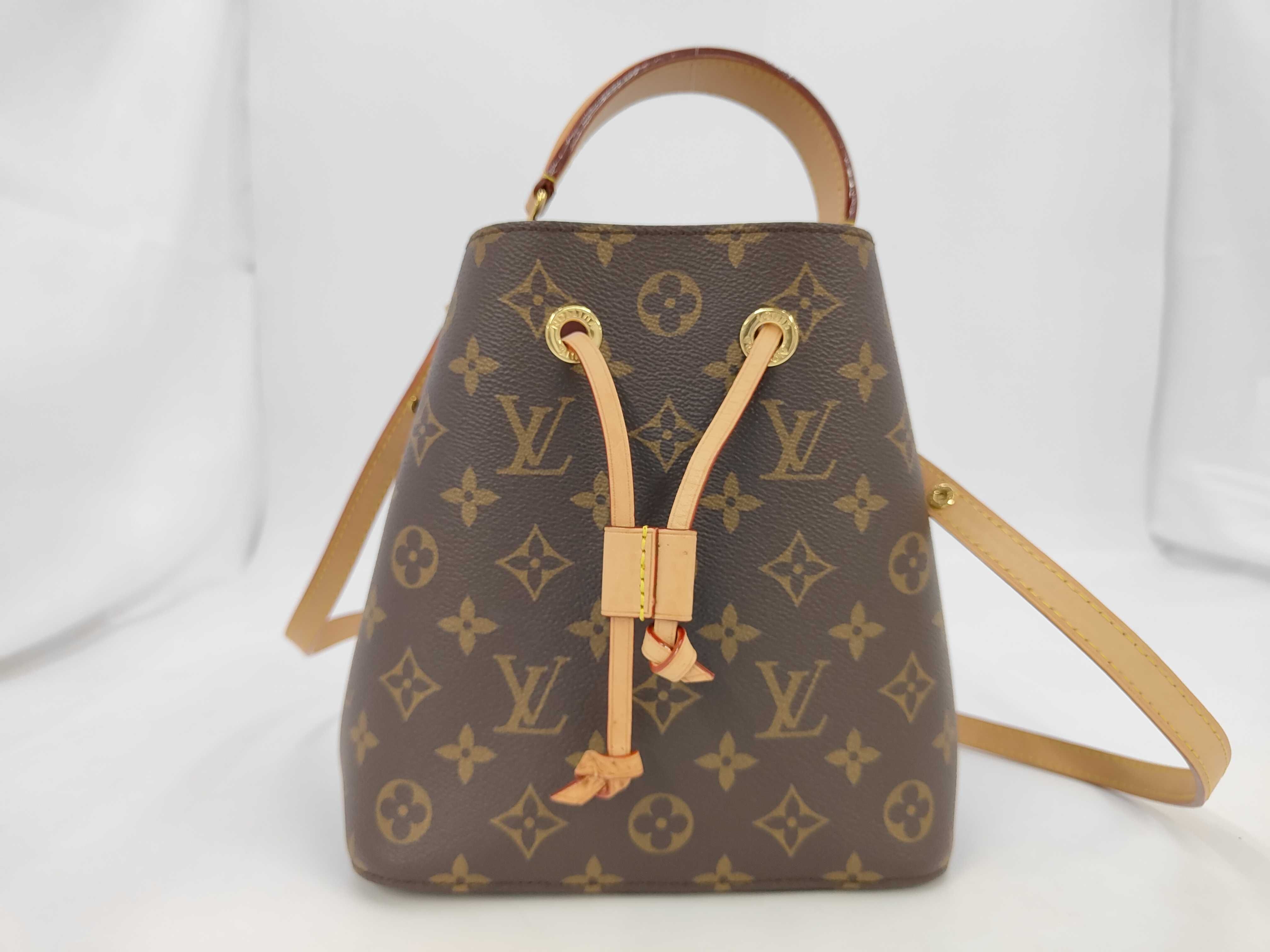 LV Louis Vuitton Monogram Neonoe BB Hand & Crossbody Bag Handbag