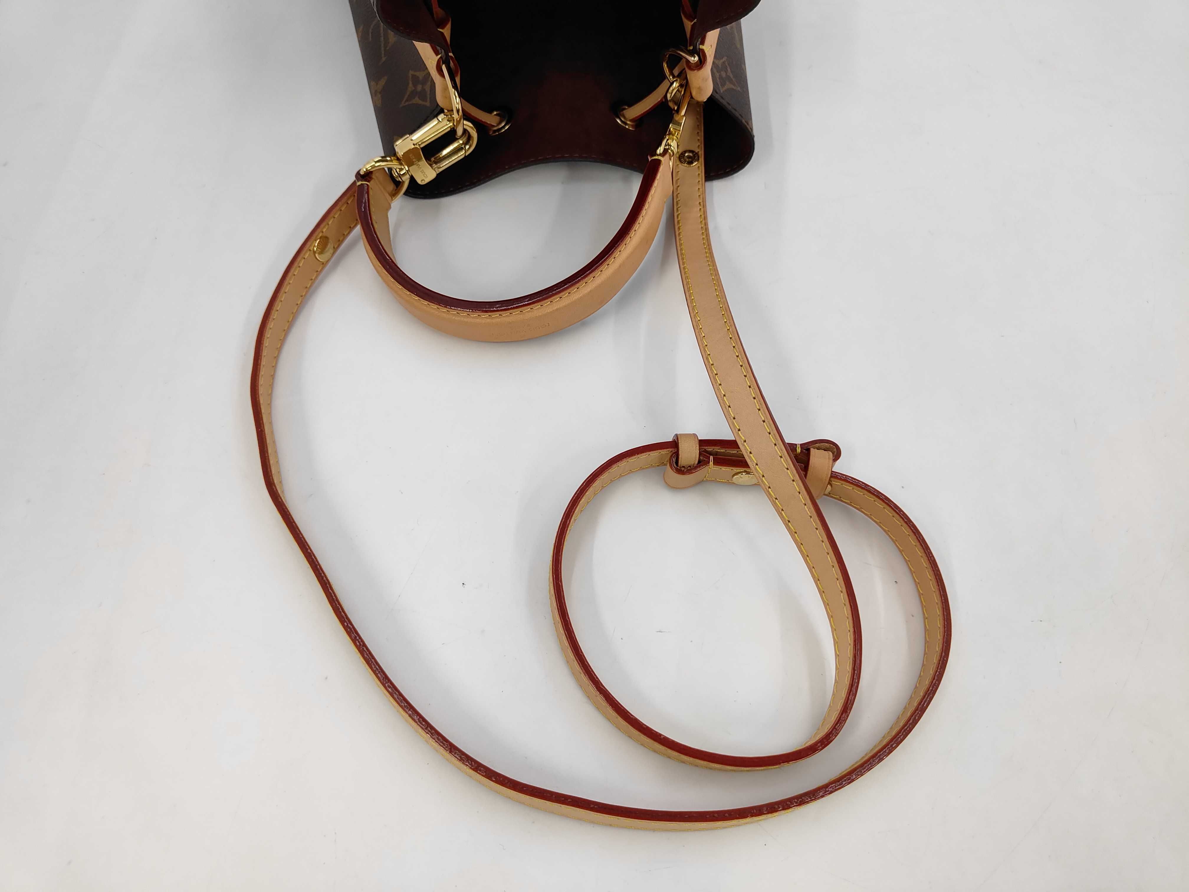 LV Louis Vuitton Monogram Neonoe BB Hand & Crossbody Bag Handbag — view 5
