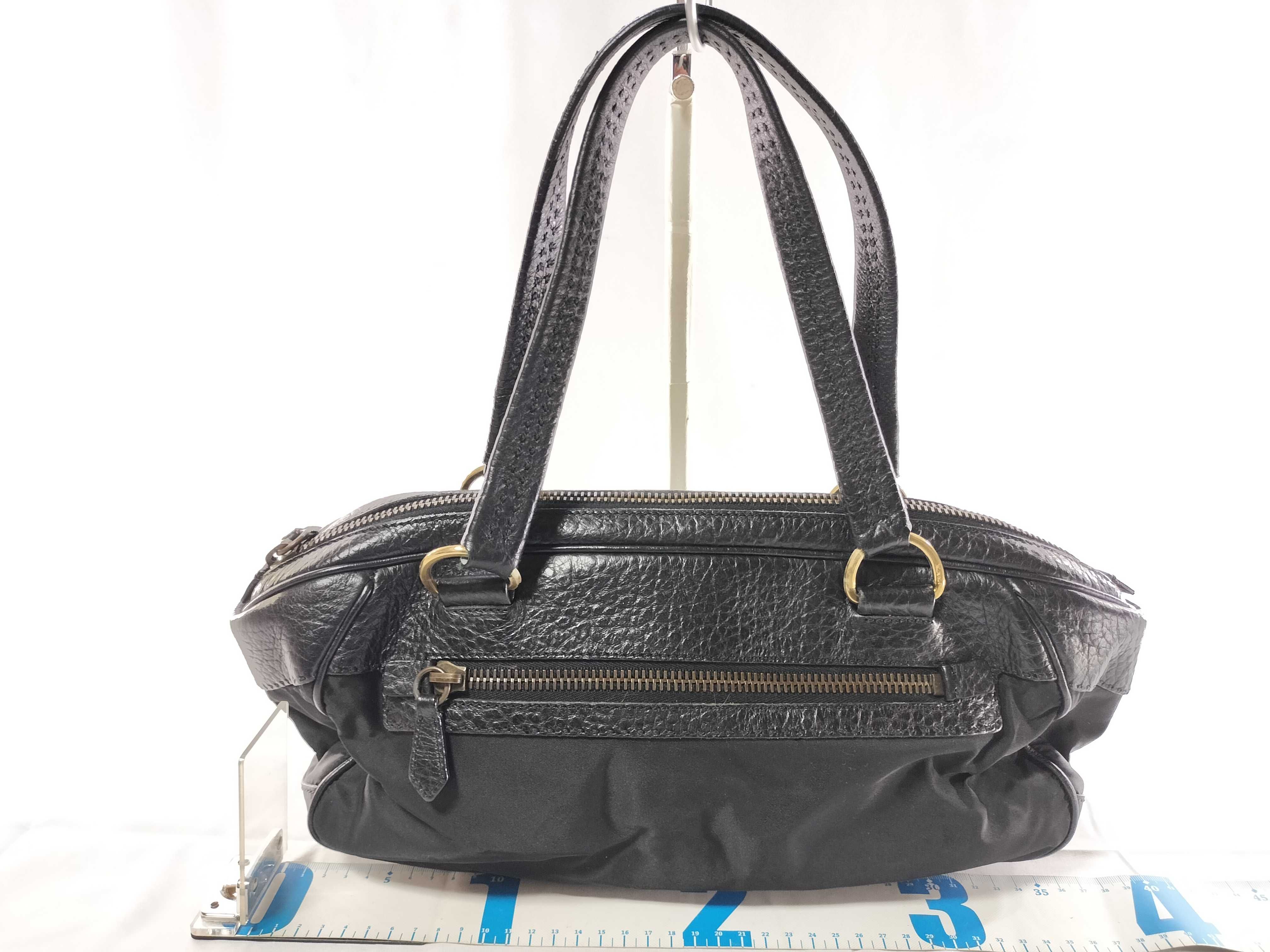 Leather x Nylon Tote Bag — view 2