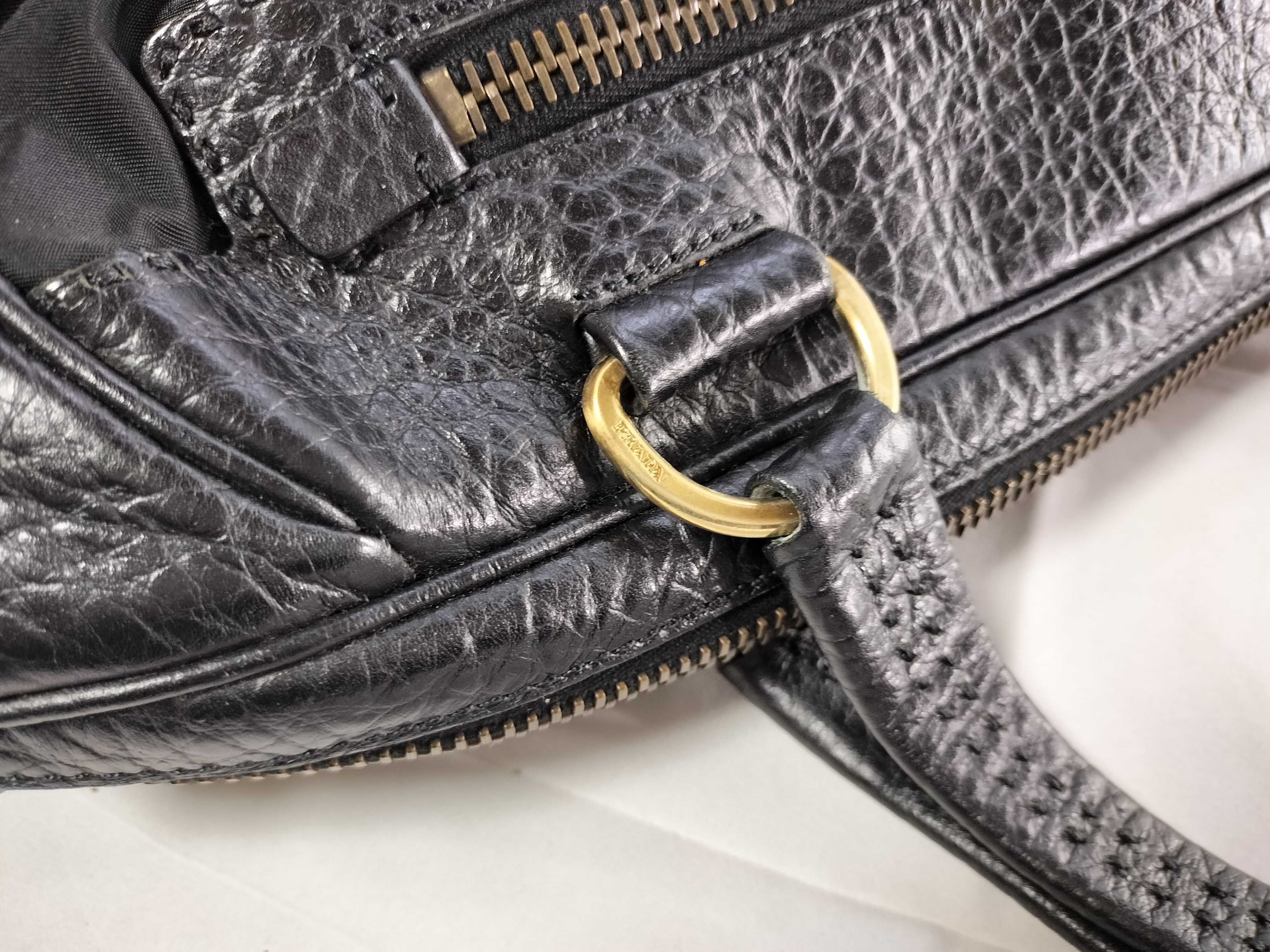 Leather x Nylon Tote Bag — view 5