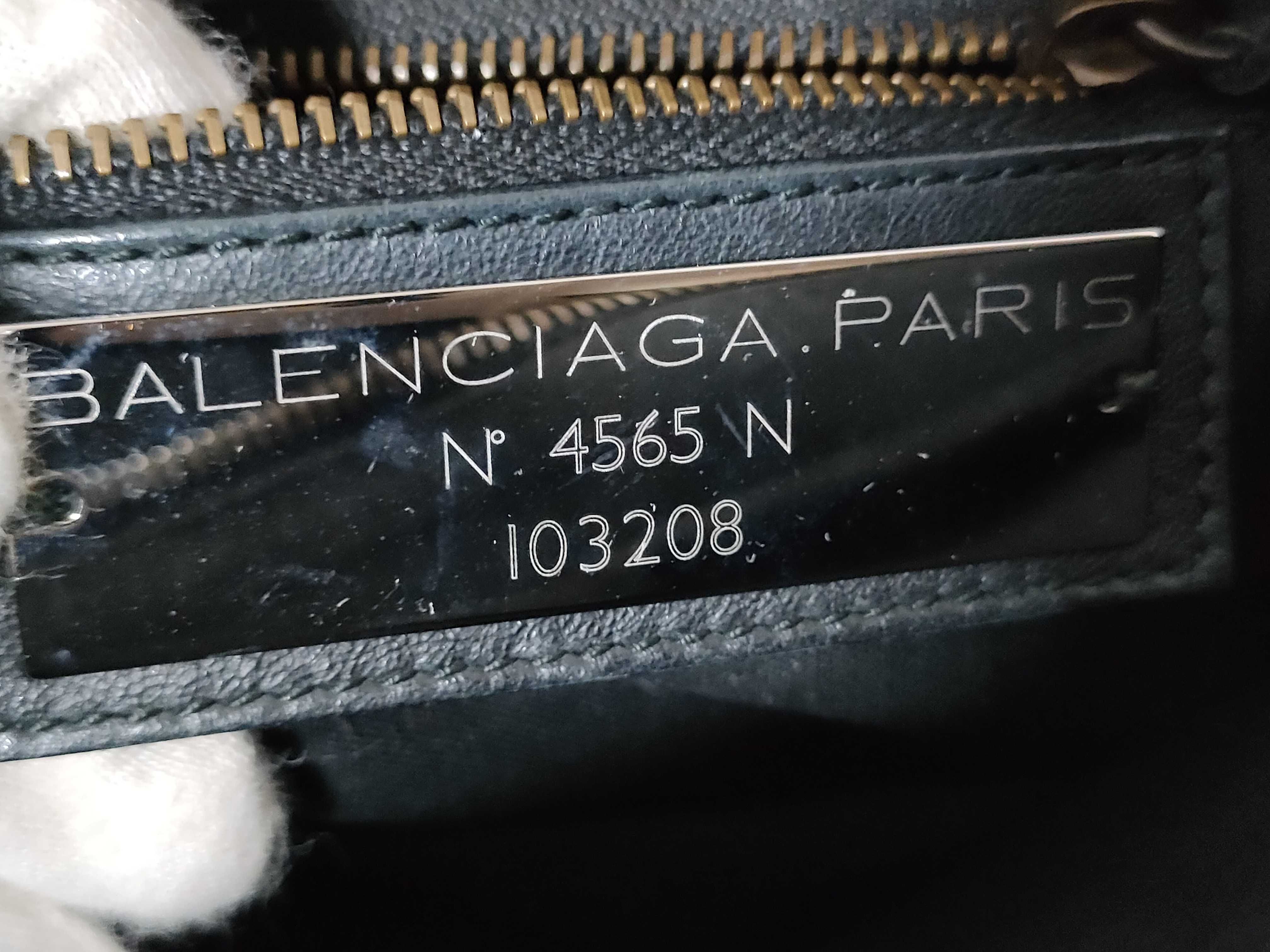 The City Bag, Balenciaga handbag, 4565 103208, black, with dust bag. — view 11