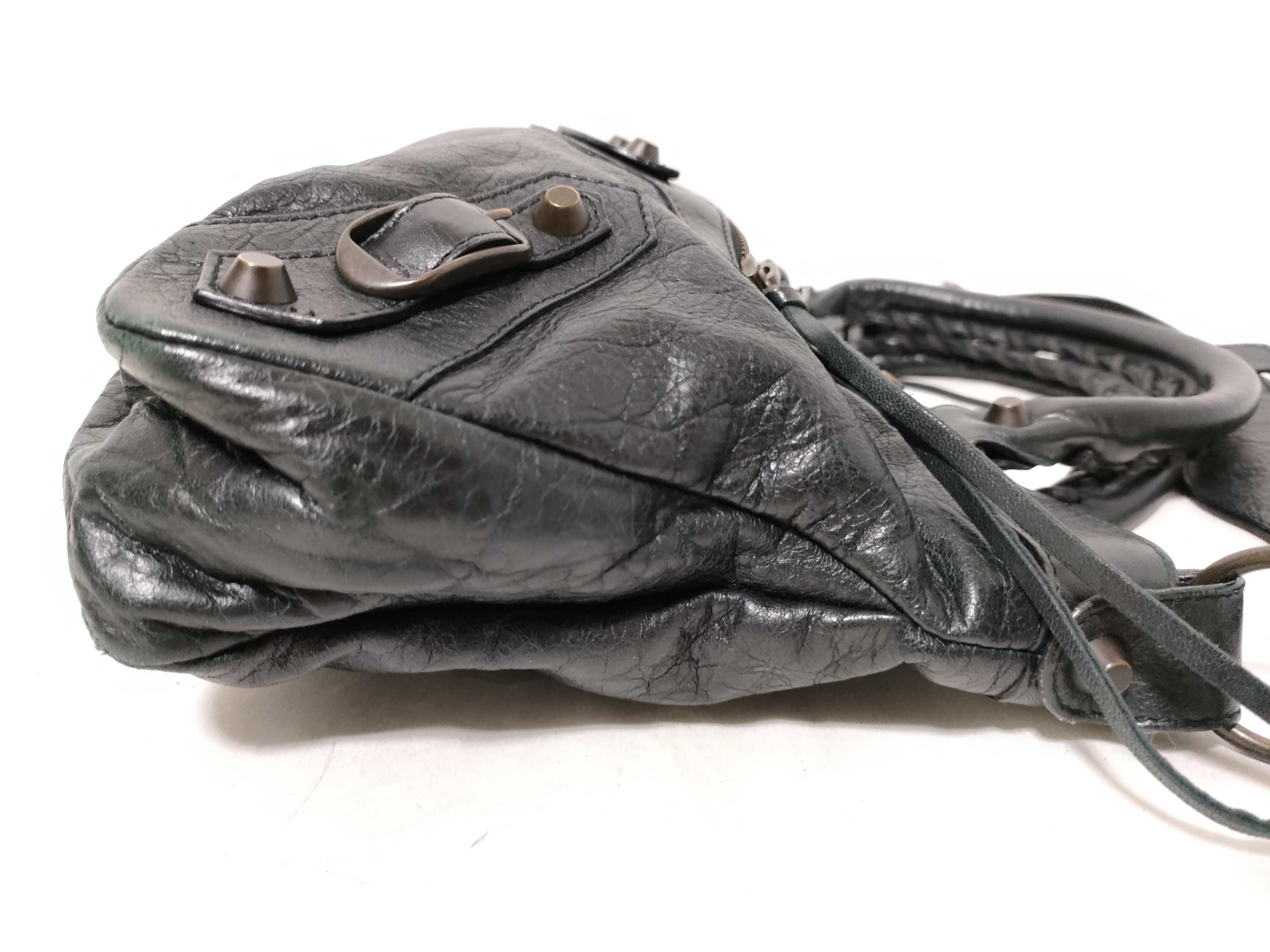 The City Bag, Balenciaga handbag, 4565 103208, black, with dust bag. — view 8