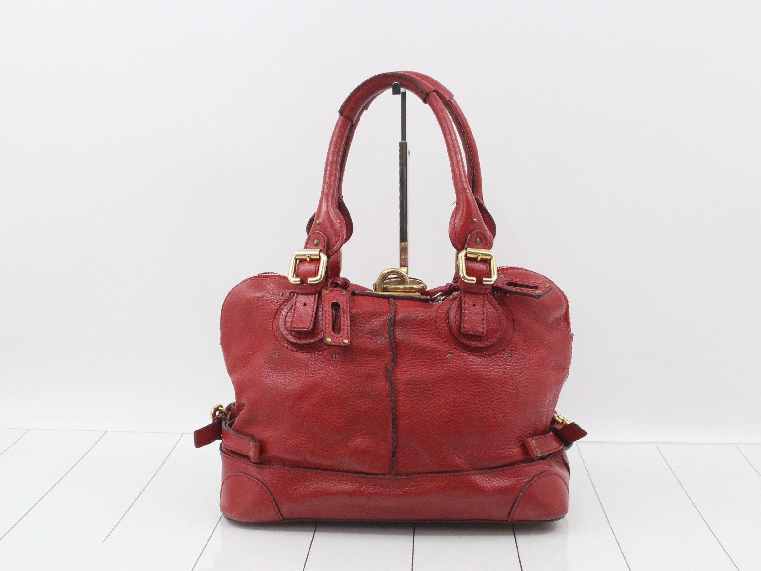 Paddington Tote Bag, Red — view 2