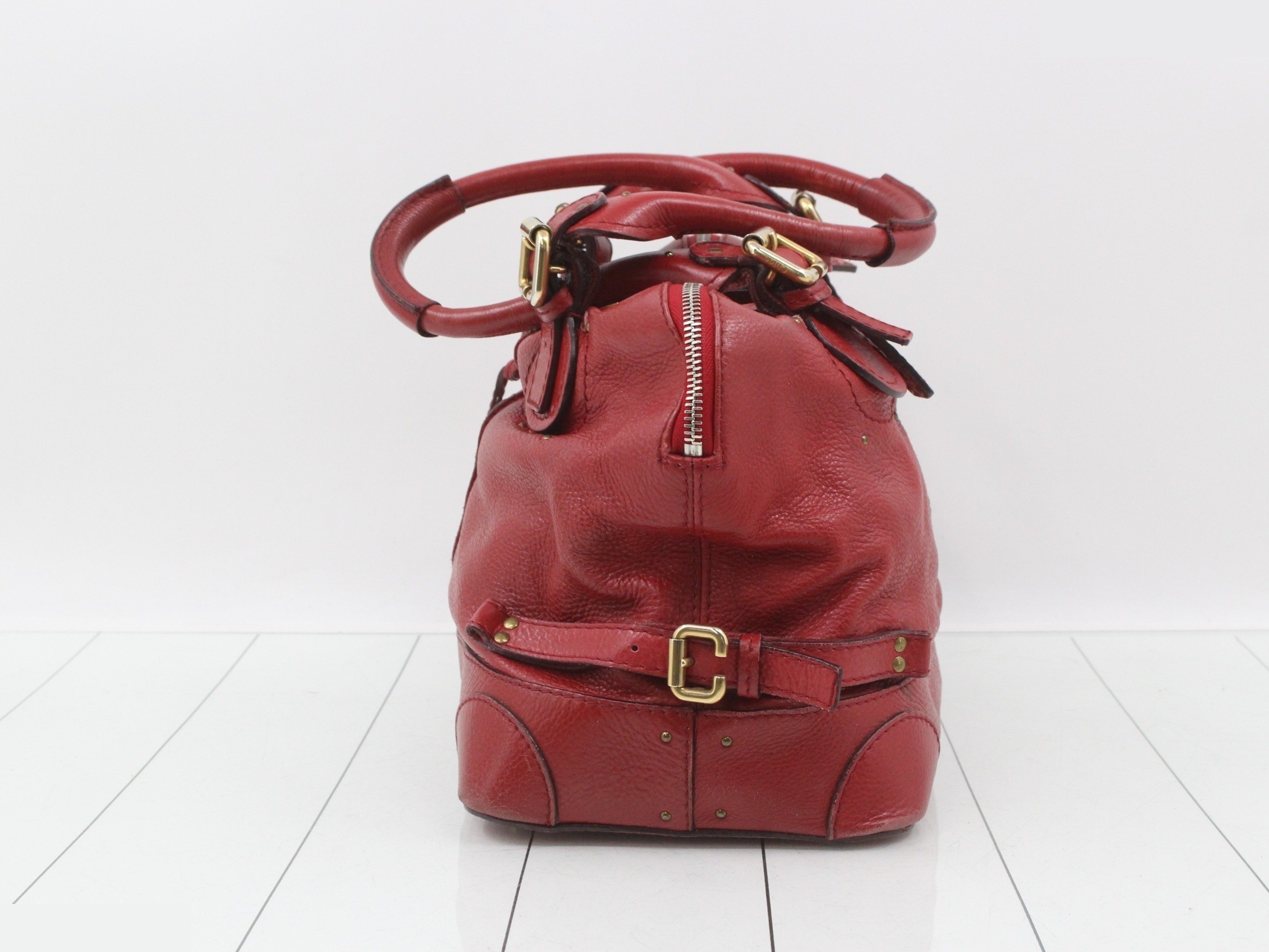 Paddington Tote Bag, Red — view 3