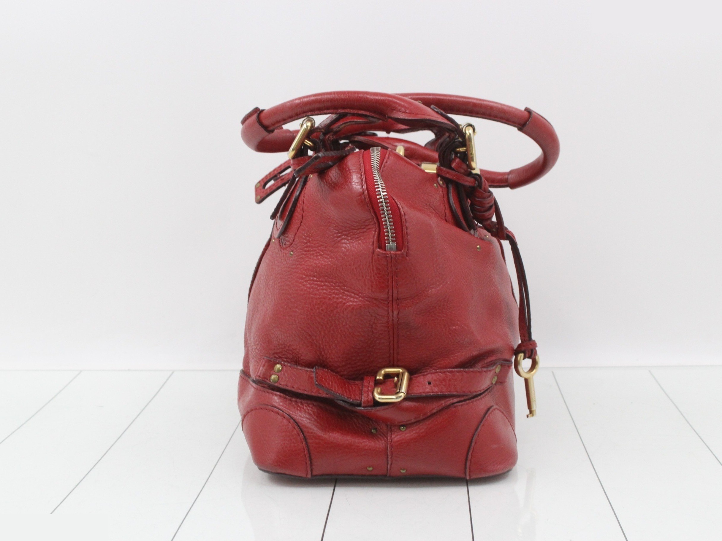 Paddington Tote Bag, Red — view 4