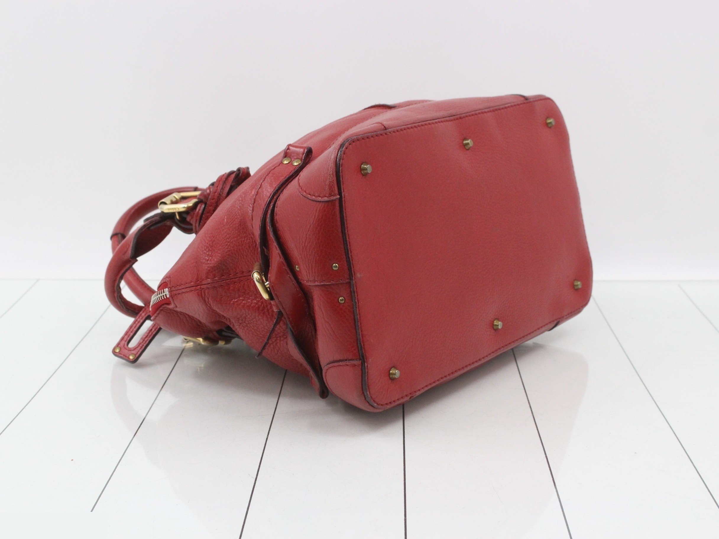 Paddington Tote Bag, Red — view 5