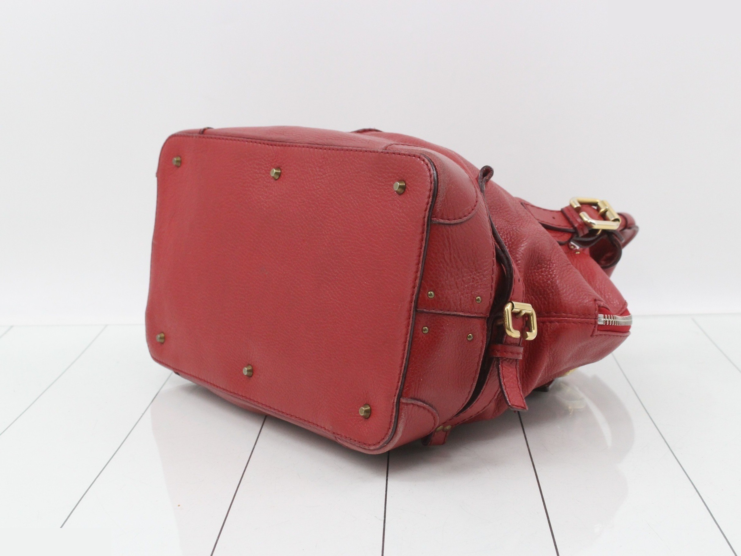 Paddington Tote Bag, Red — view 6