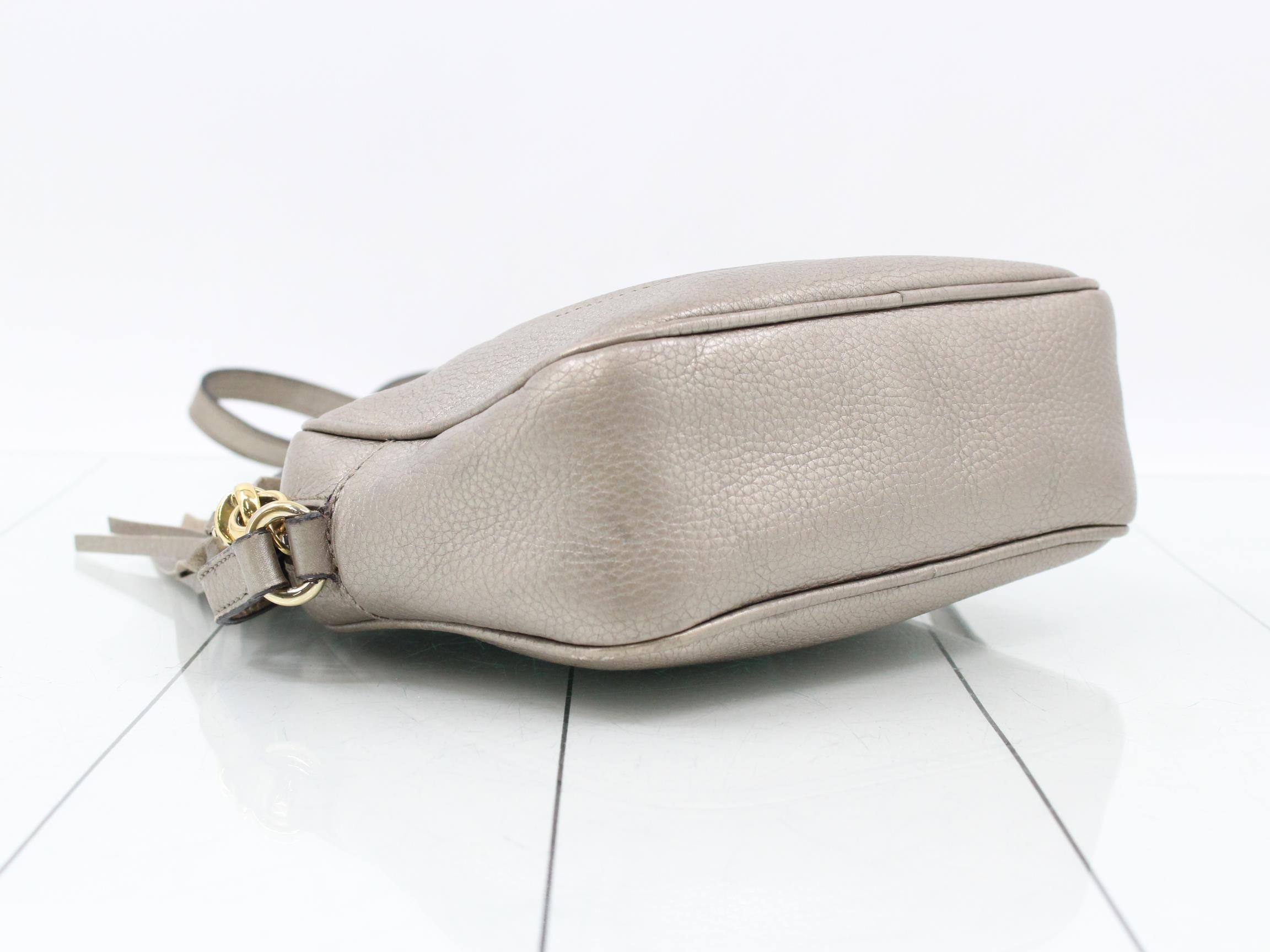Soho Leather Shoulder Bag — view 5