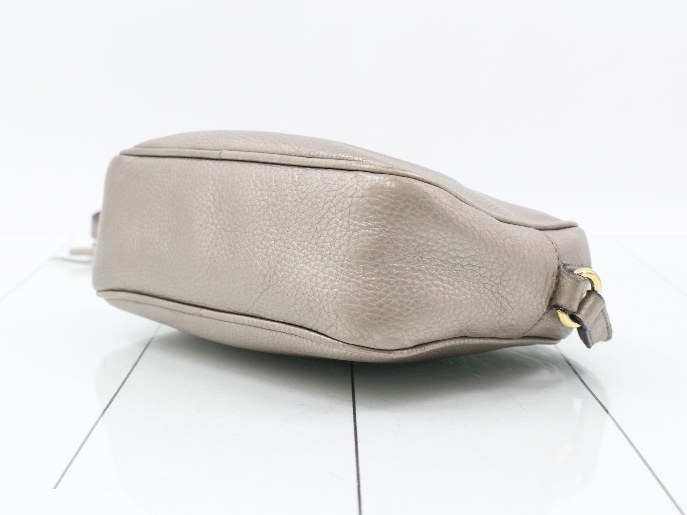 Soho Leather Shoulder Bag — view 6