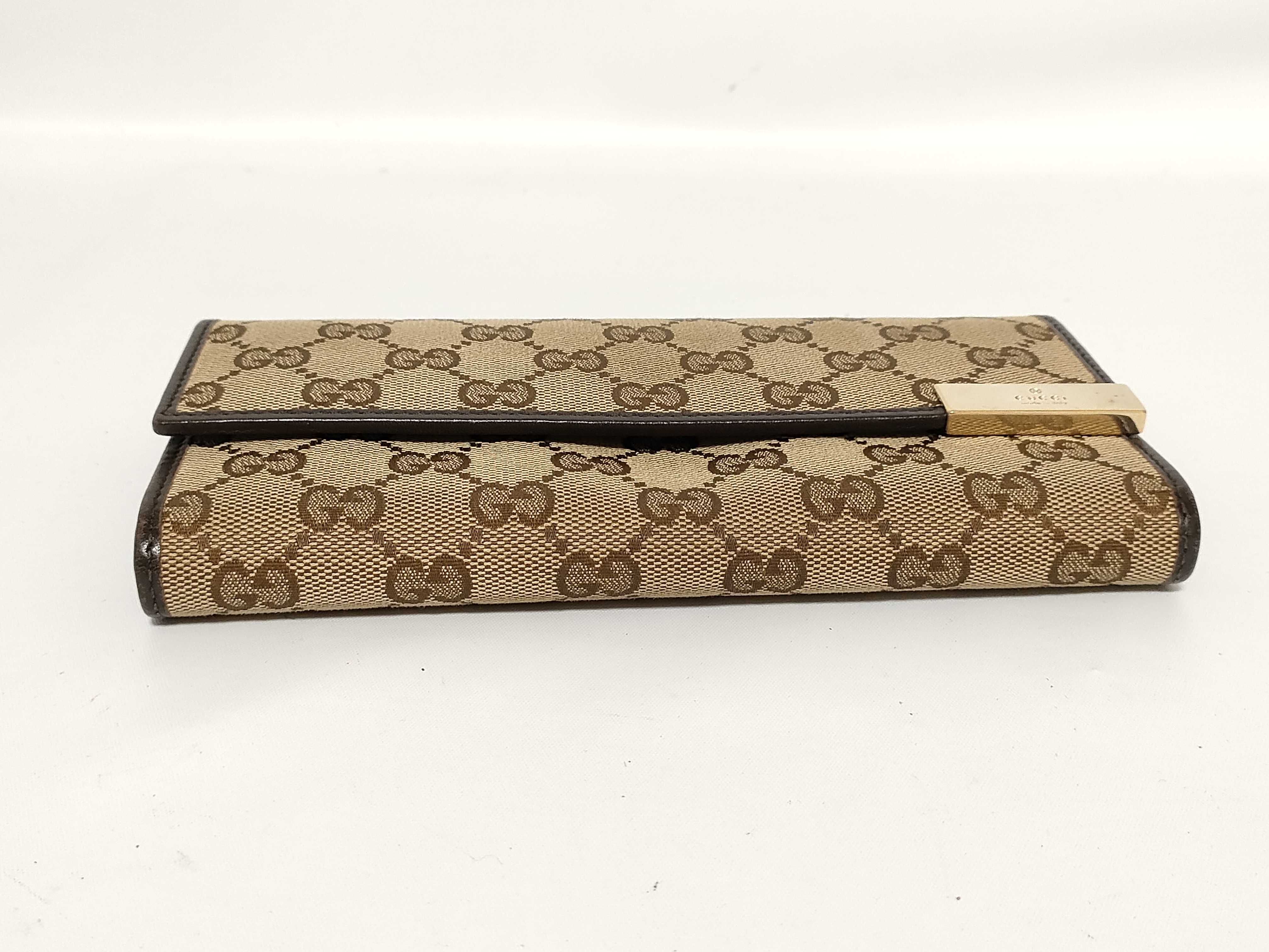 GG Canvas 291099 Canvas Long Wallet — view 3