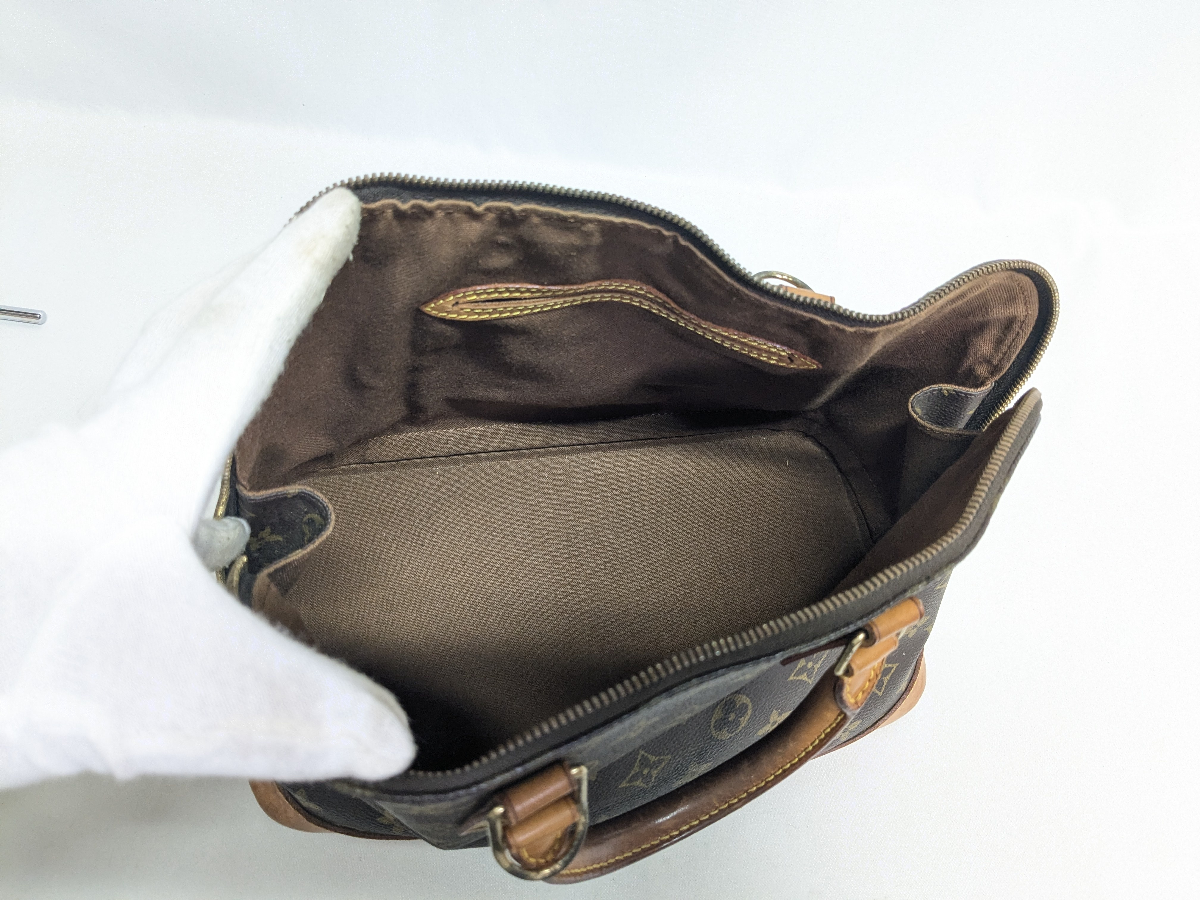 LV Monogram Alma PM Handbag — view 8