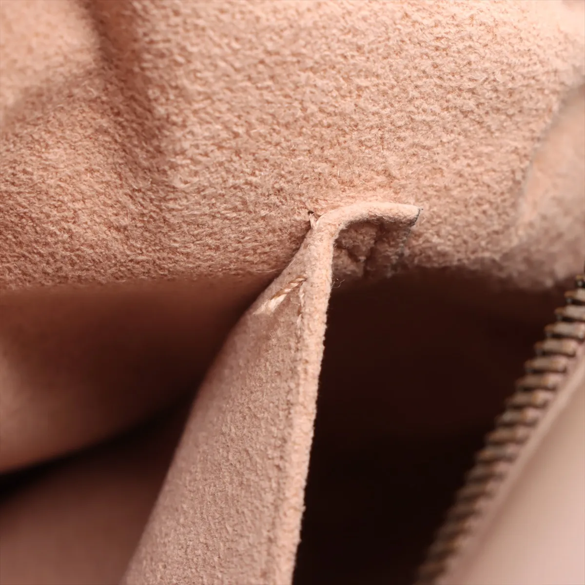 leather shoulder bag pink beige 447632 — view 11