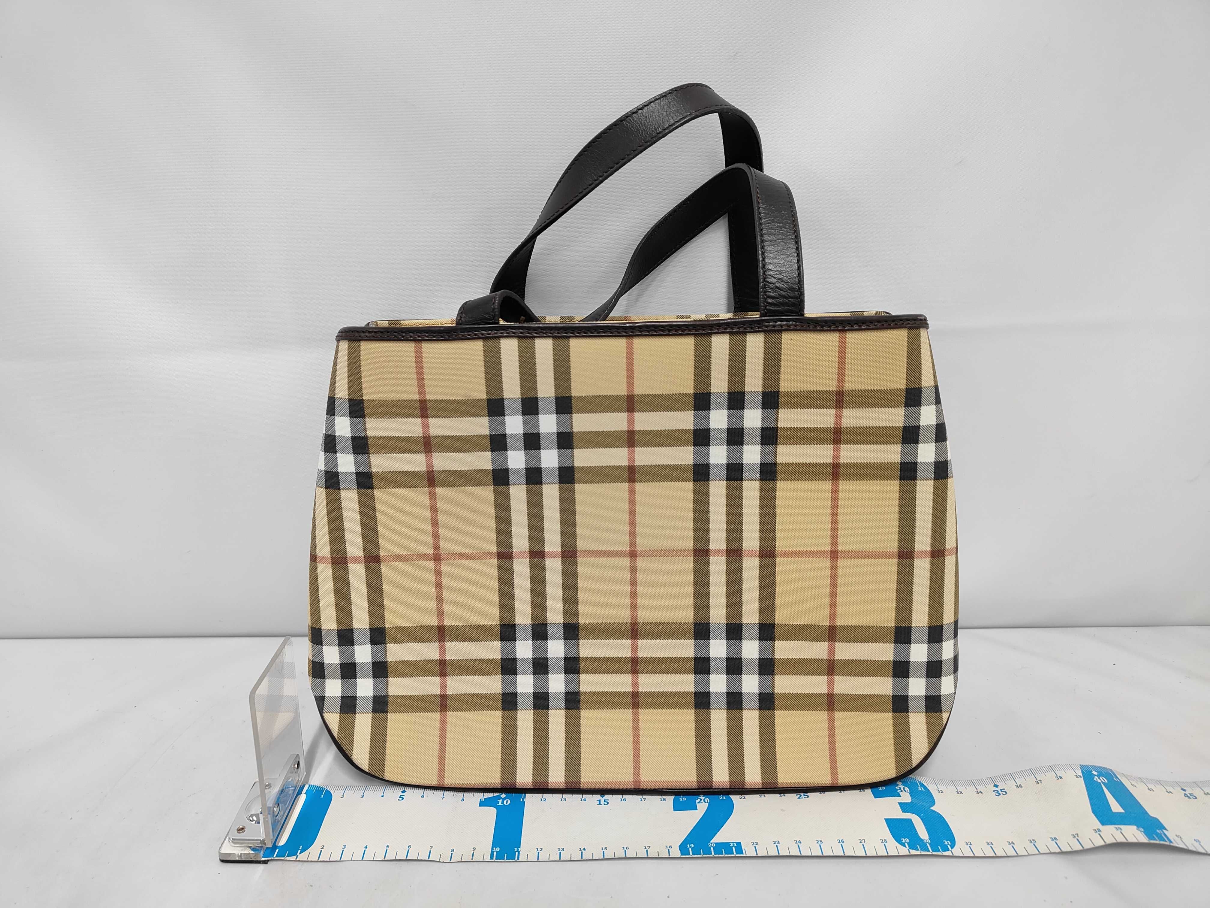 Nova Check Tote Bag — view 2