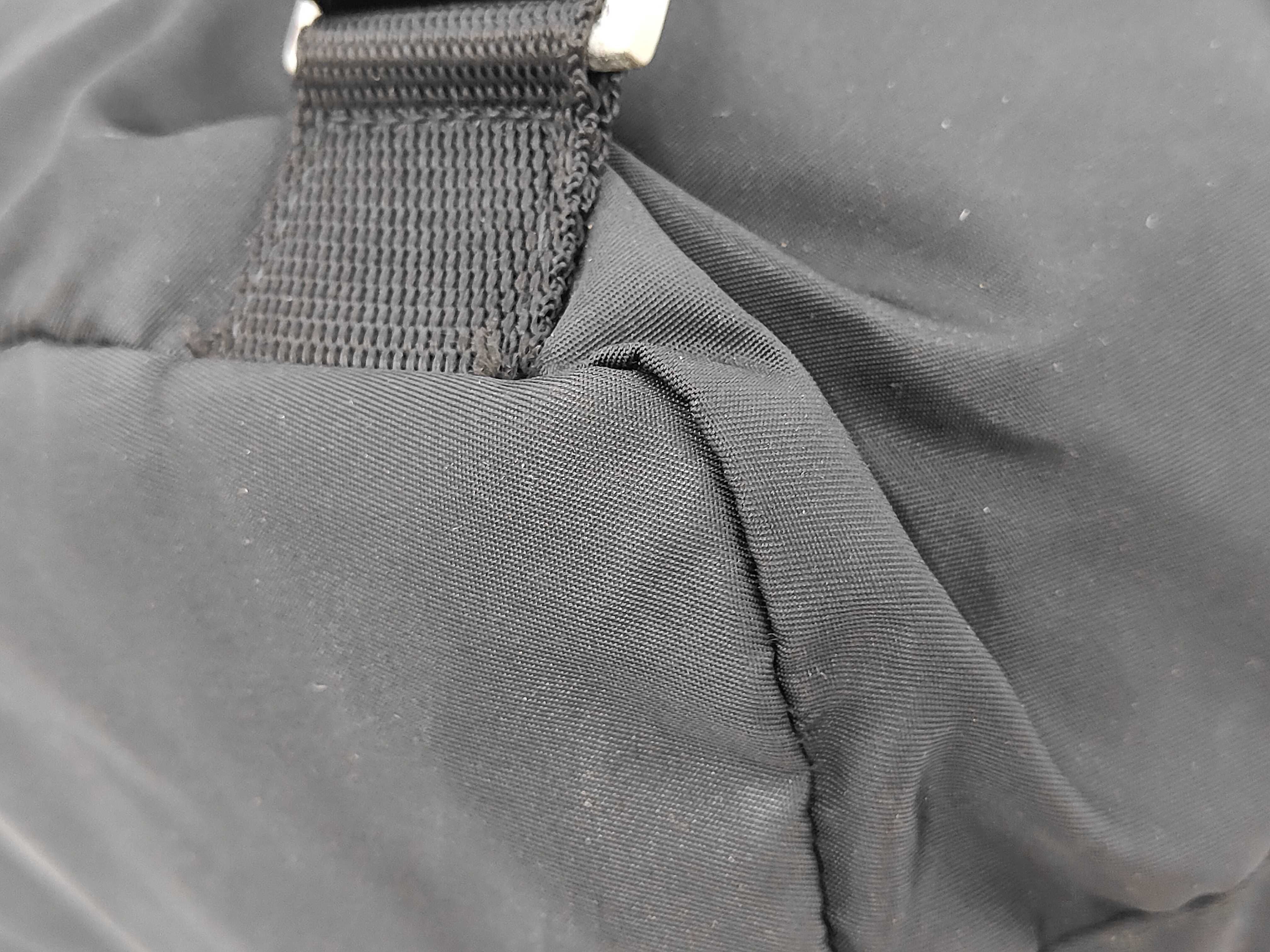 nylon backpack, black rucksack — view 4