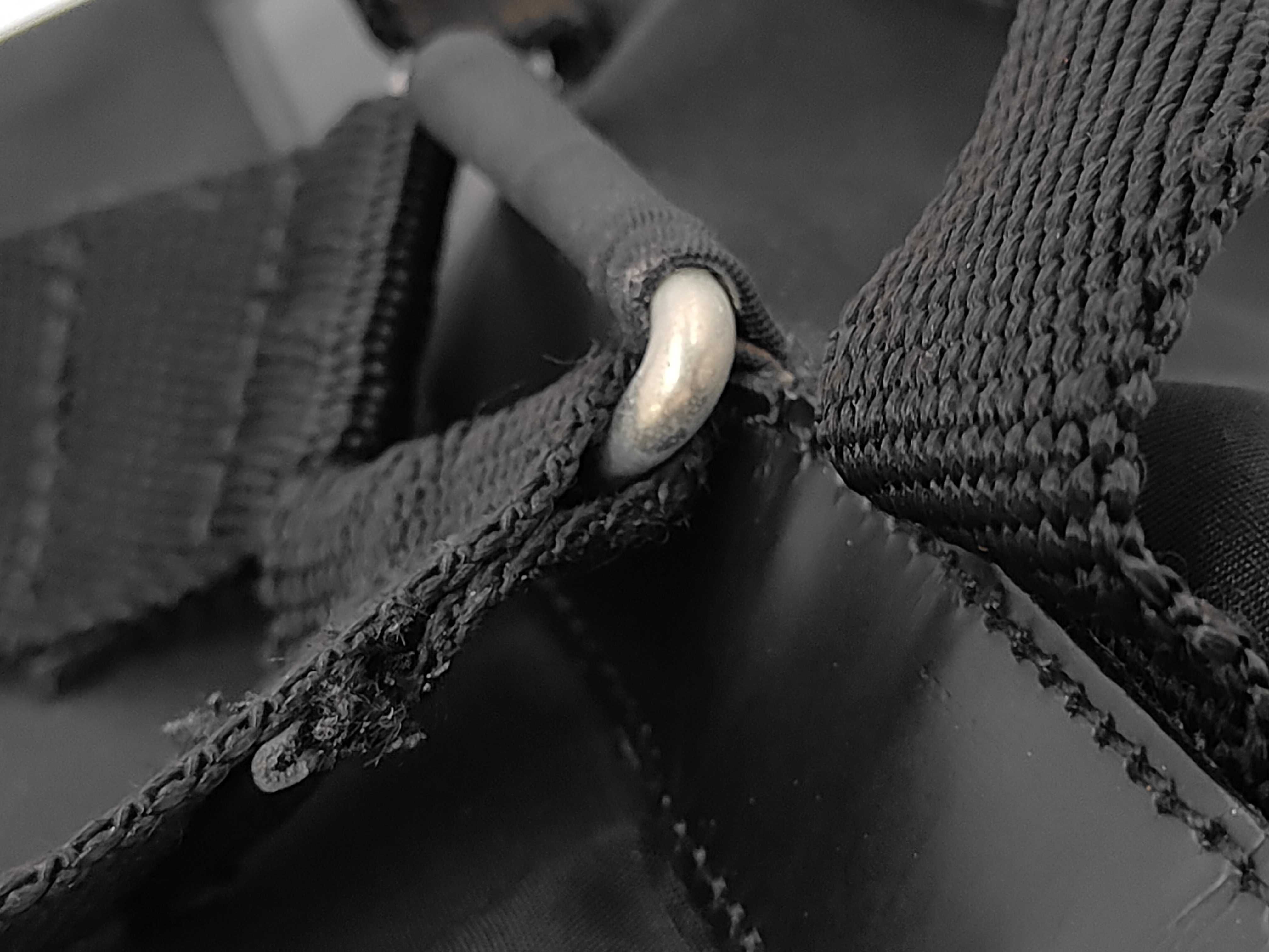 nylon backpack, black rucksack — view 6
