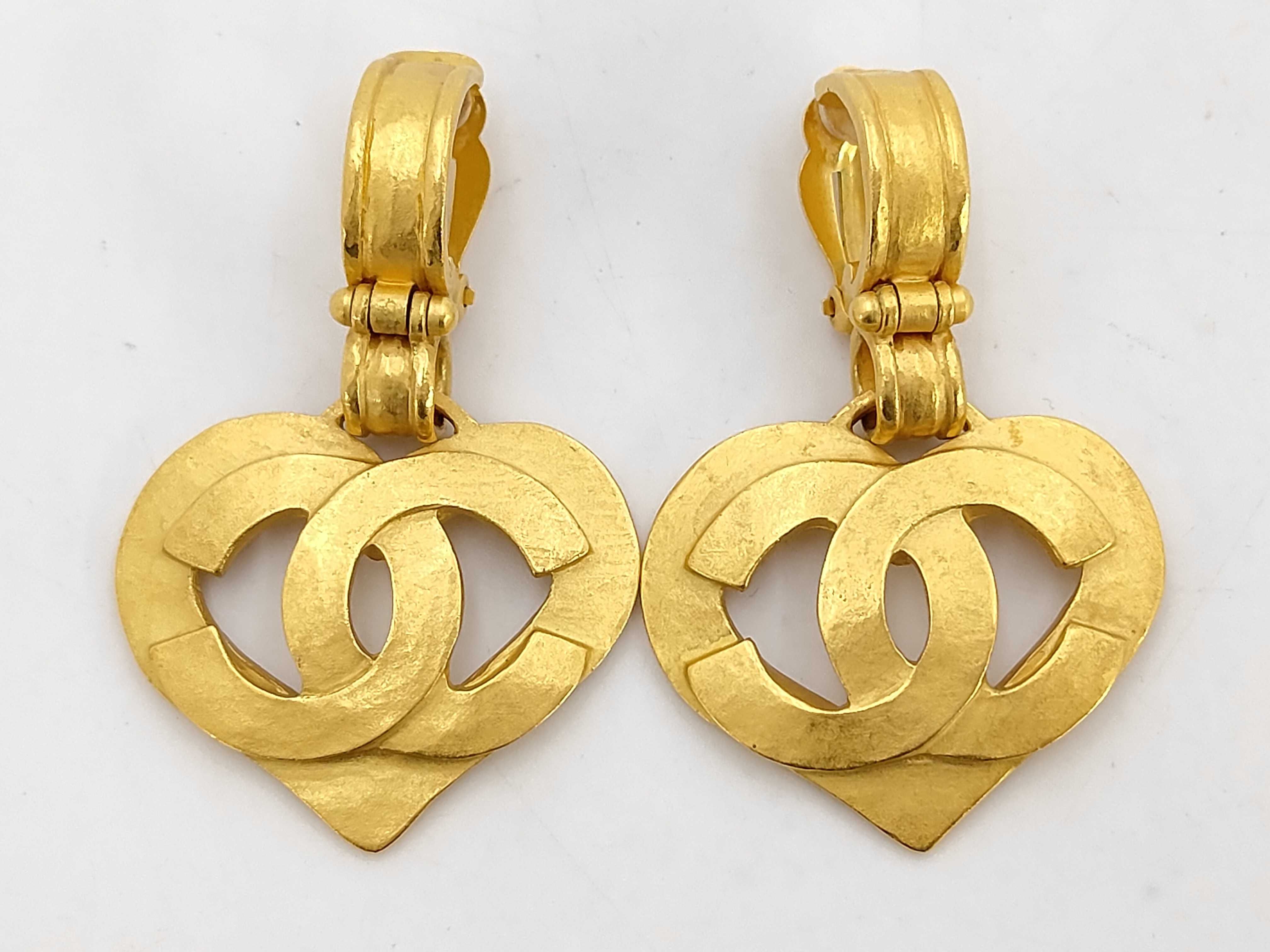 brand accessories, Chanel 95P earrings.