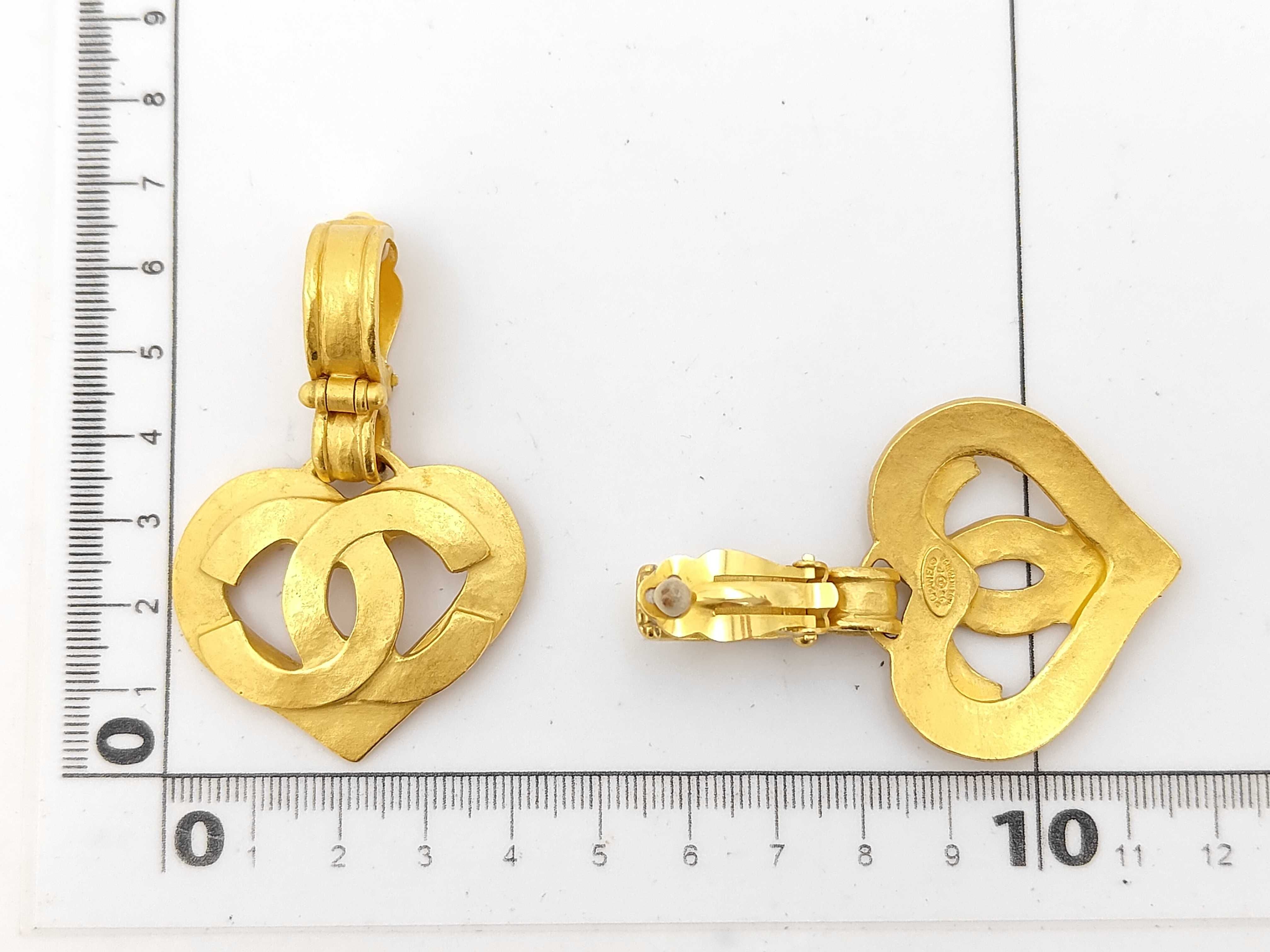 brand accessories, Chanel 95P earrings. — view 6