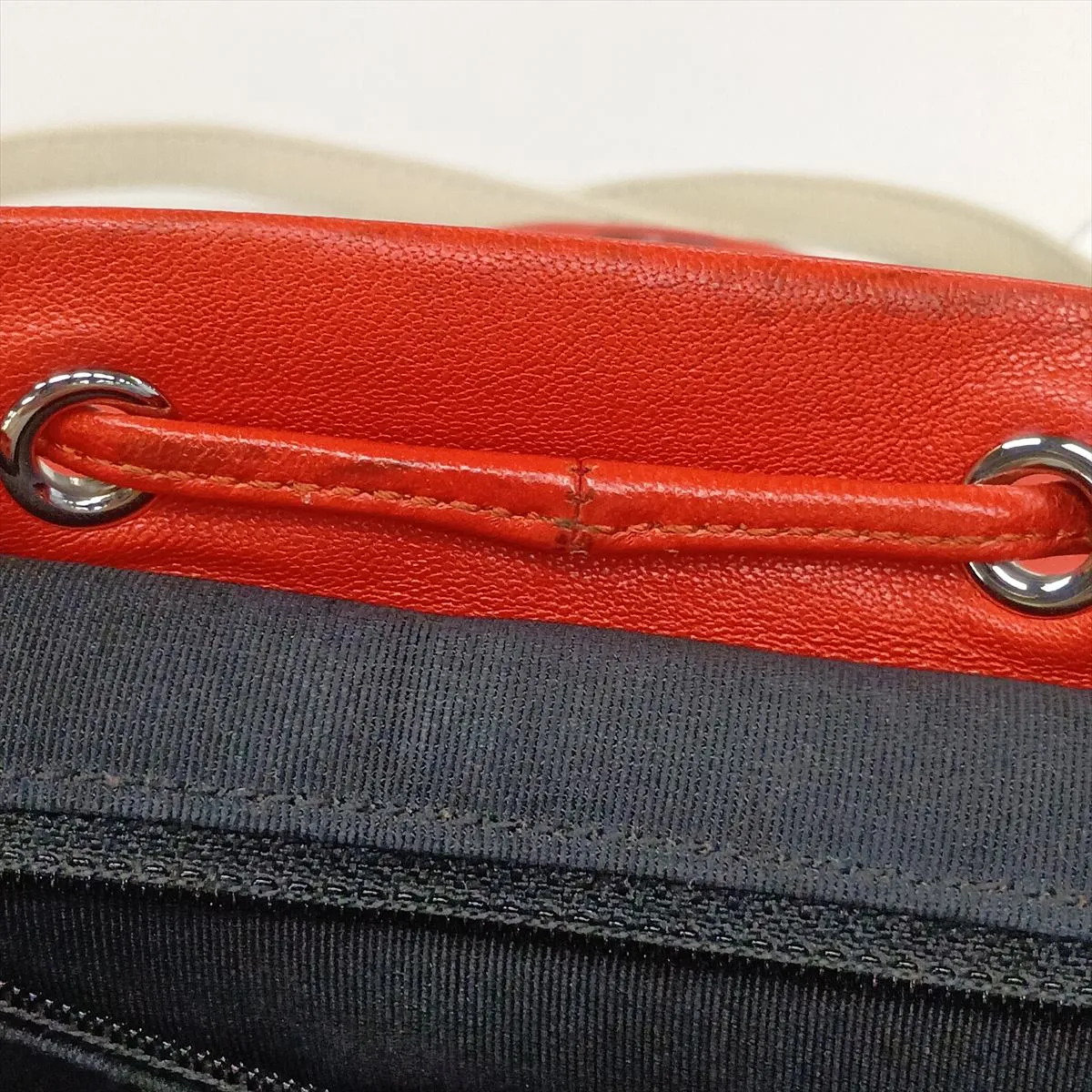 Matelassé Lambskin Chain Backpack, Multicolor, Silver Hardware, 23846689, Serial Number 23 — view 13