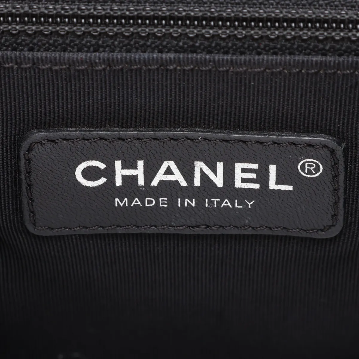Matelassé Lambskin Chain Backpack, Multicolor, Silver Hardware, 23846689, Serial Number 23 — view 10