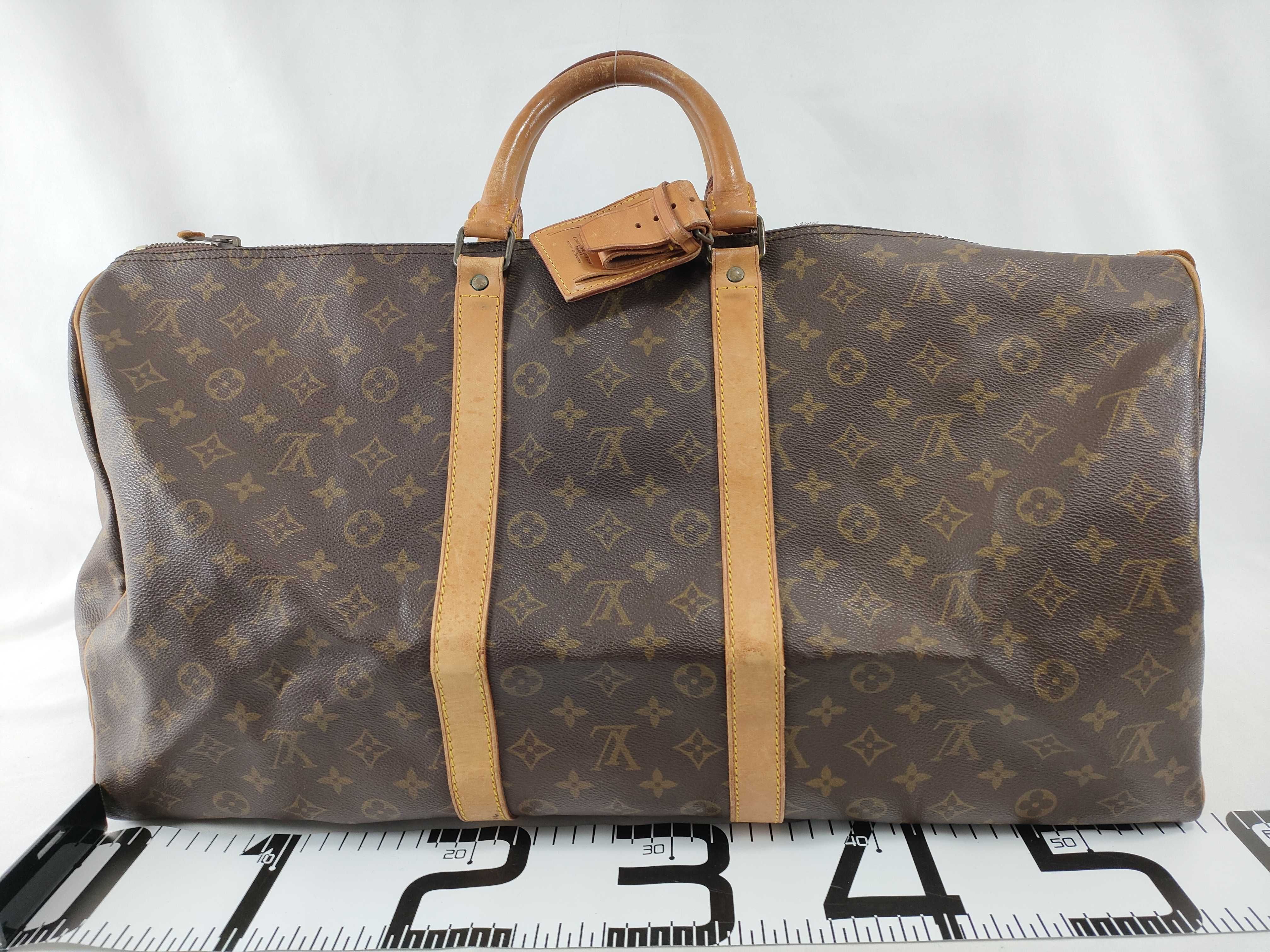 Monogram Louis Vuitton Keepall 55 Monogram M41414 Boston Bag — view 2