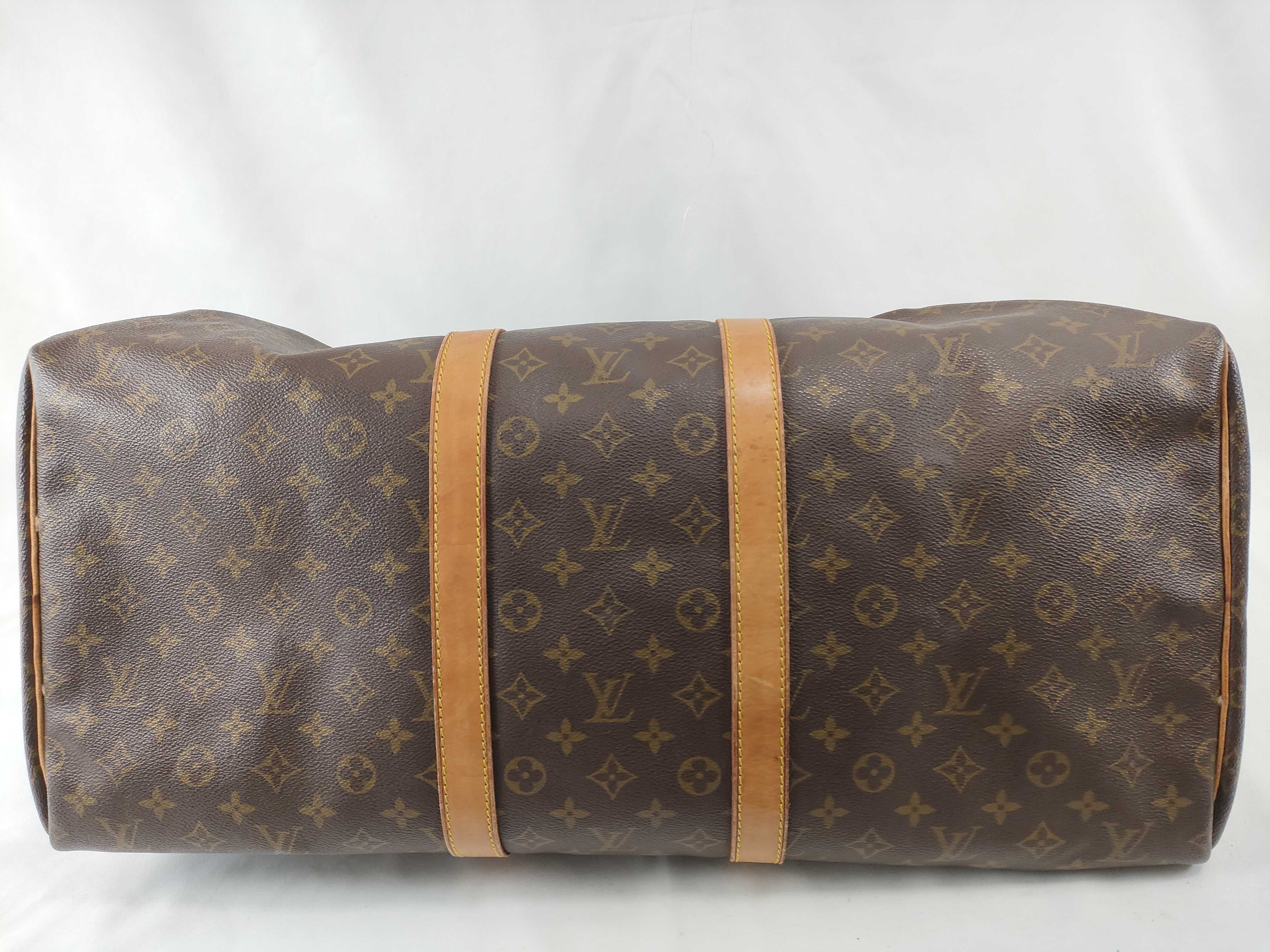 Monogram Louis Vuitton Keepall 55 Monogram M41414 Boston Bag — view 8