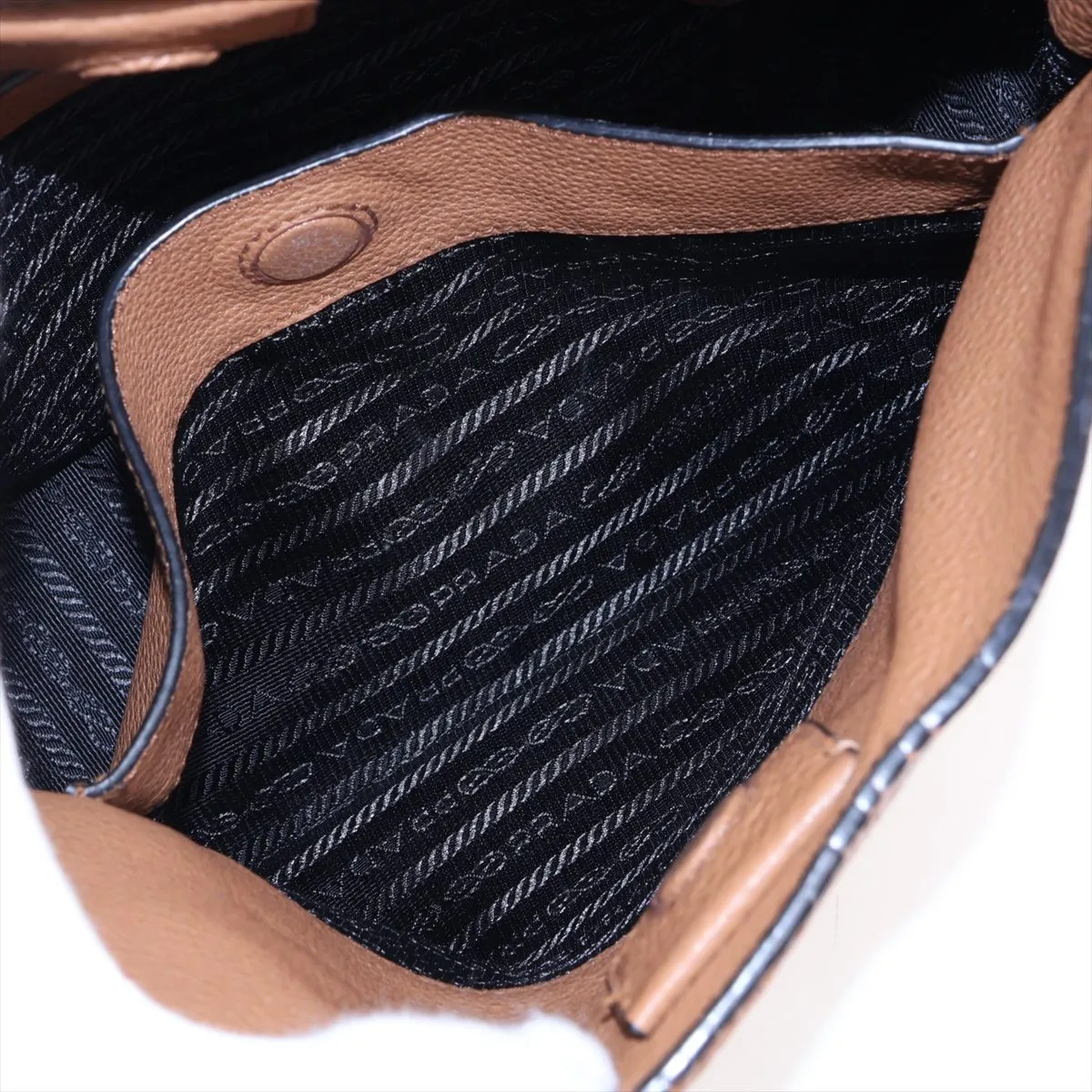 leather shoulder bag, brown — view 8