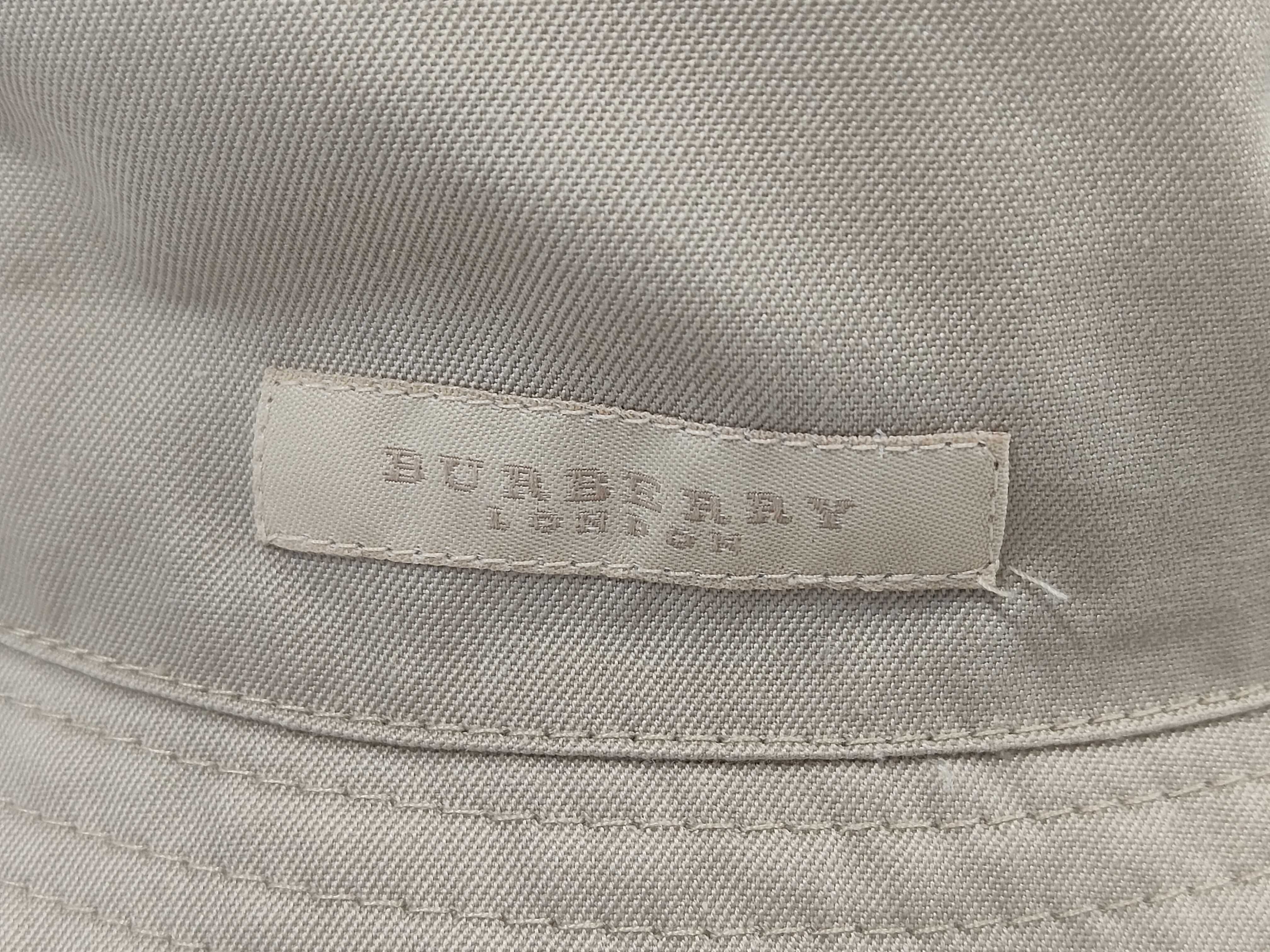 London Bucket Hat, Cotton, Beige Check, Other Accessories — view 5