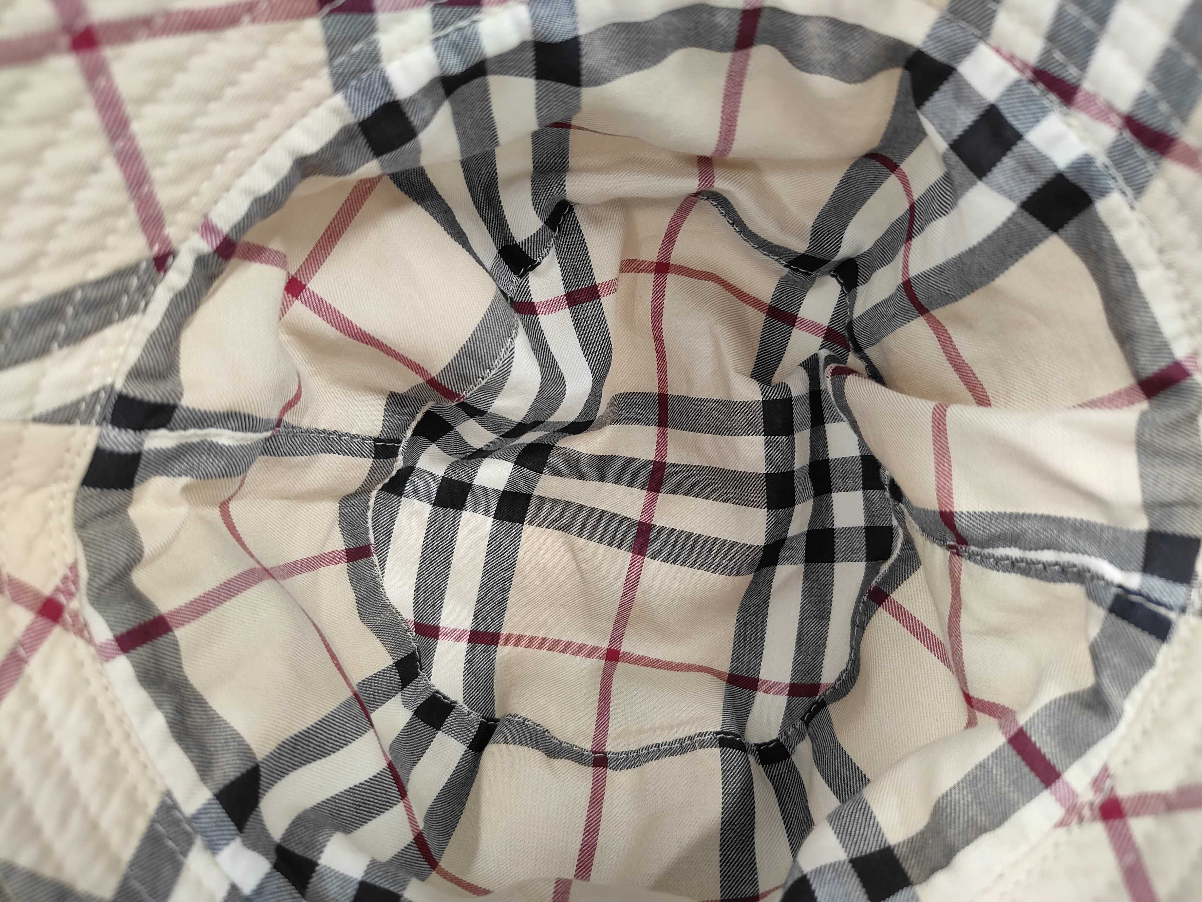 London Bucket Hat, Cotton, Beige Check, Other Accessories — view 6