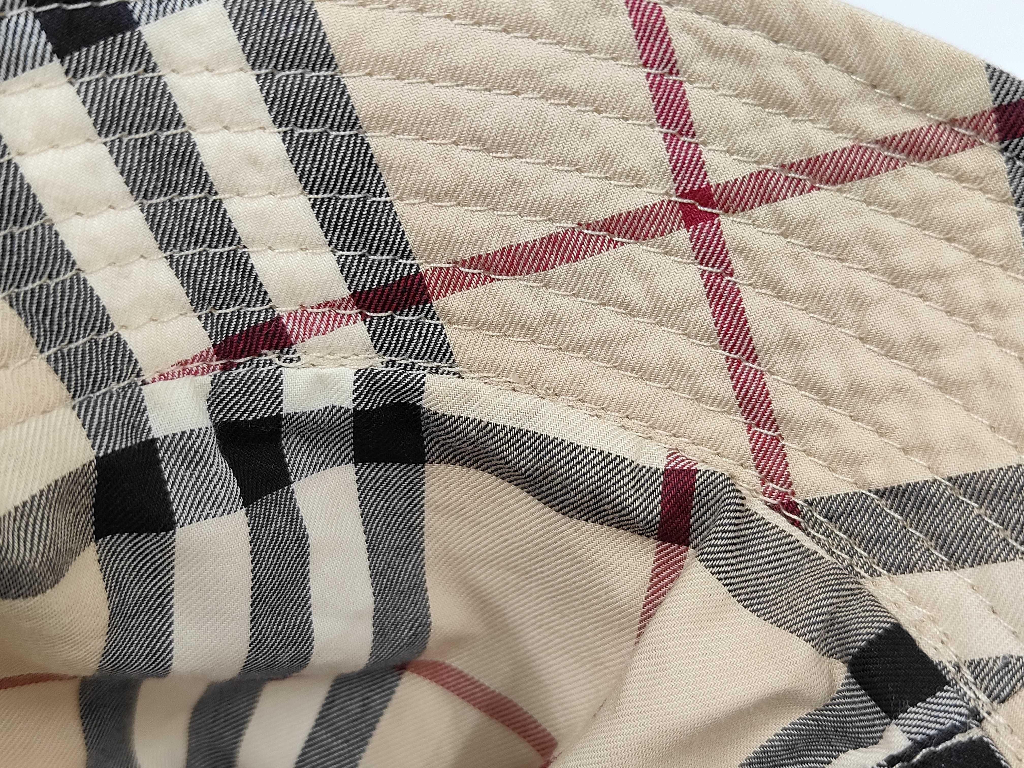 London Bucket Hat, Cotton, Beige Check, Other Accessories — view 8