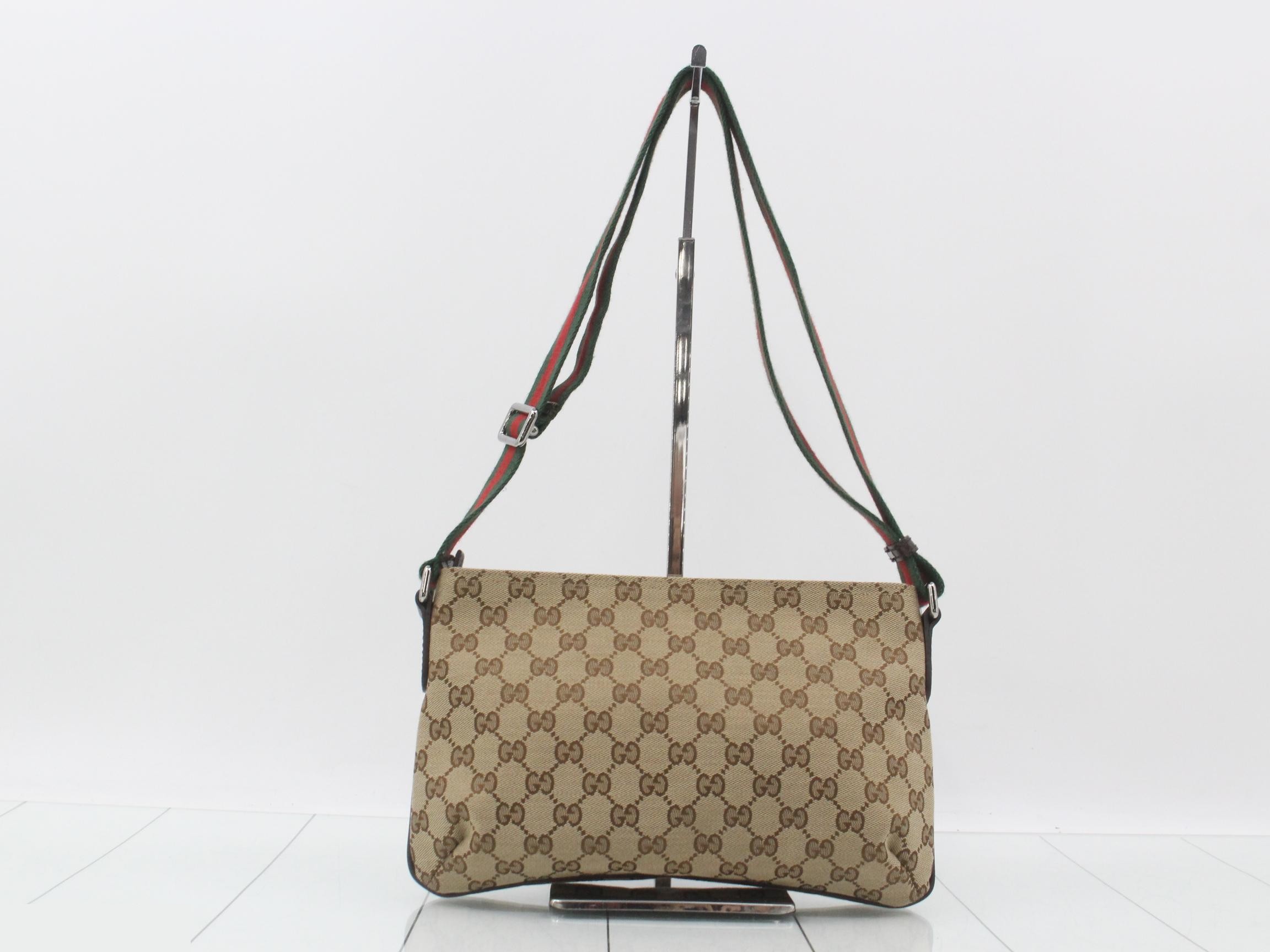 GG Canvas Sherry Line Shoulder Bag — view 2