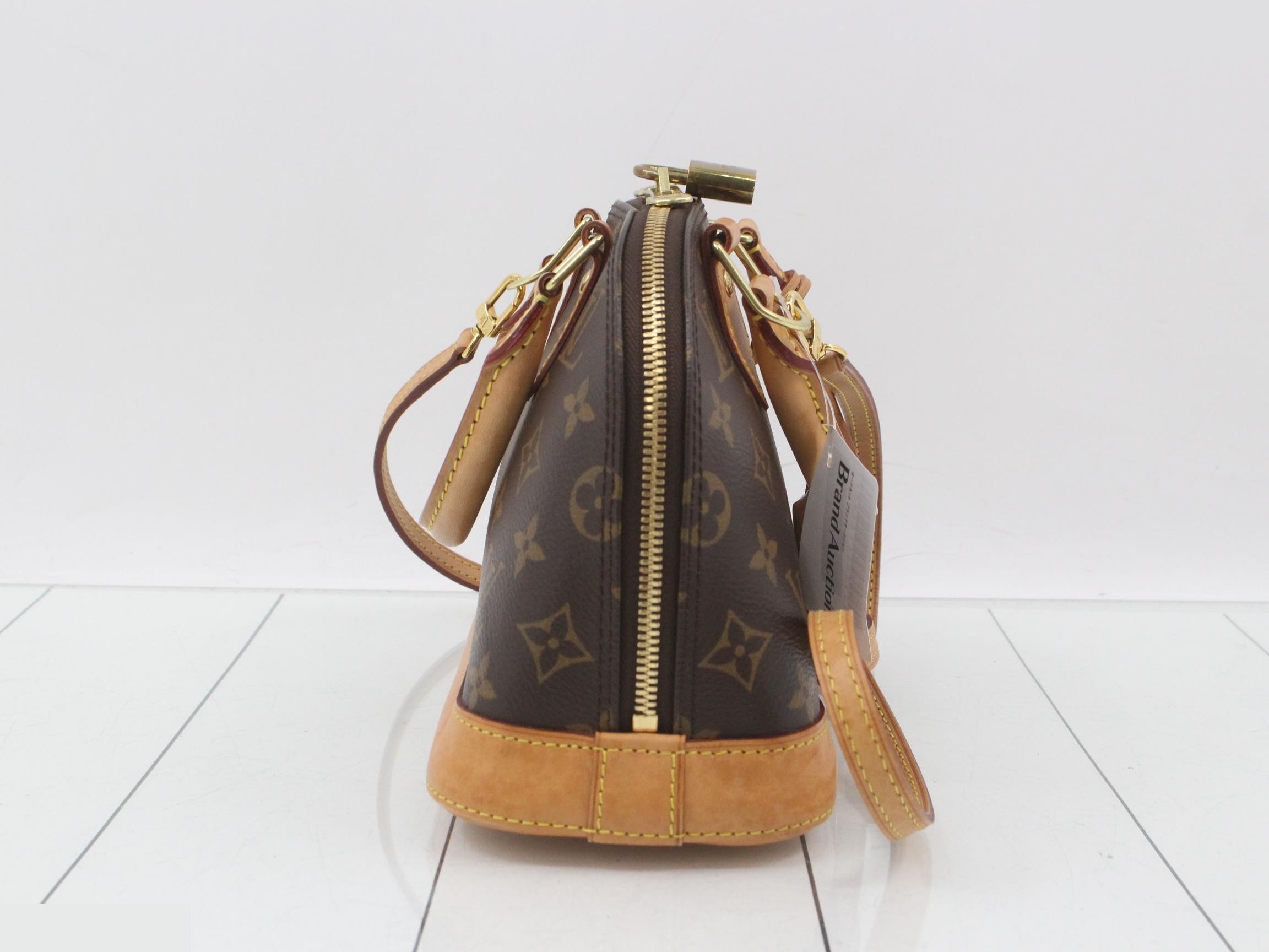 Alma BB Monogram Handbag/Shoulder Bag (2-Way) — view 4