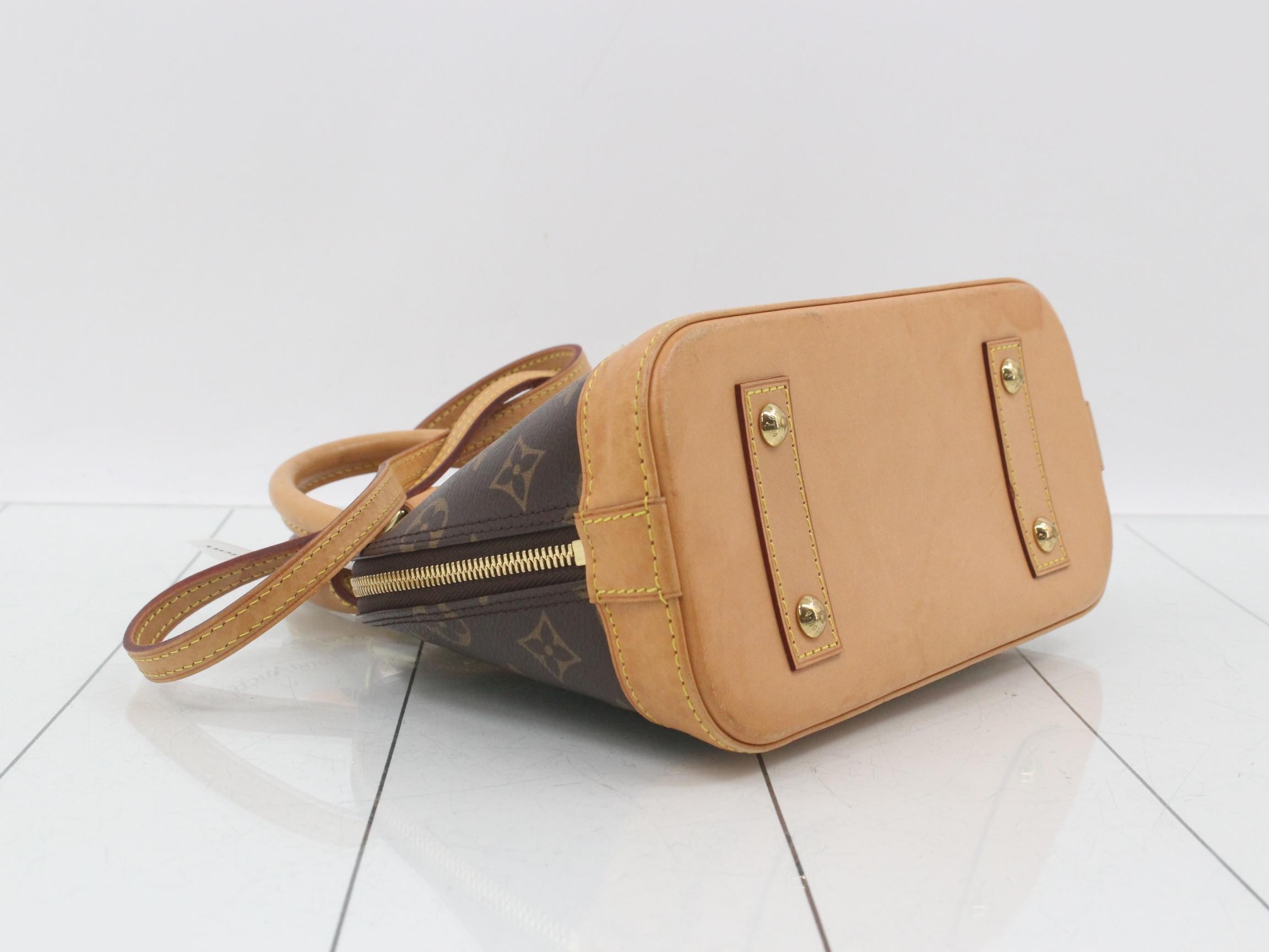 Alma BB Monogram Handbag/Shoulder Bag (2-Way) — view 5