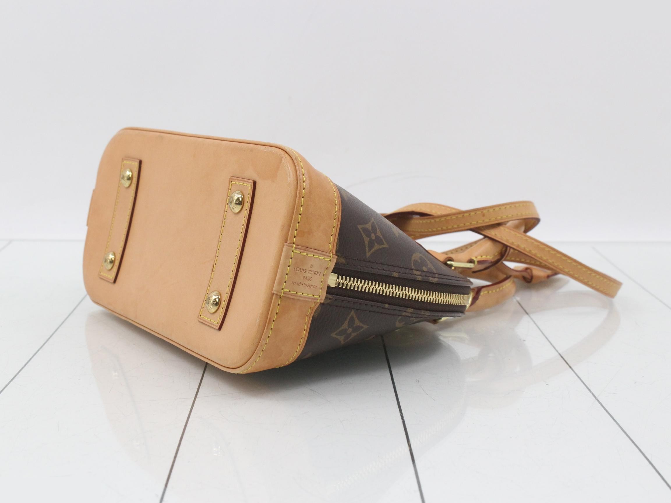 Alma BB Monogram Handbag/Shoulder Bag (2-Way) — view 6