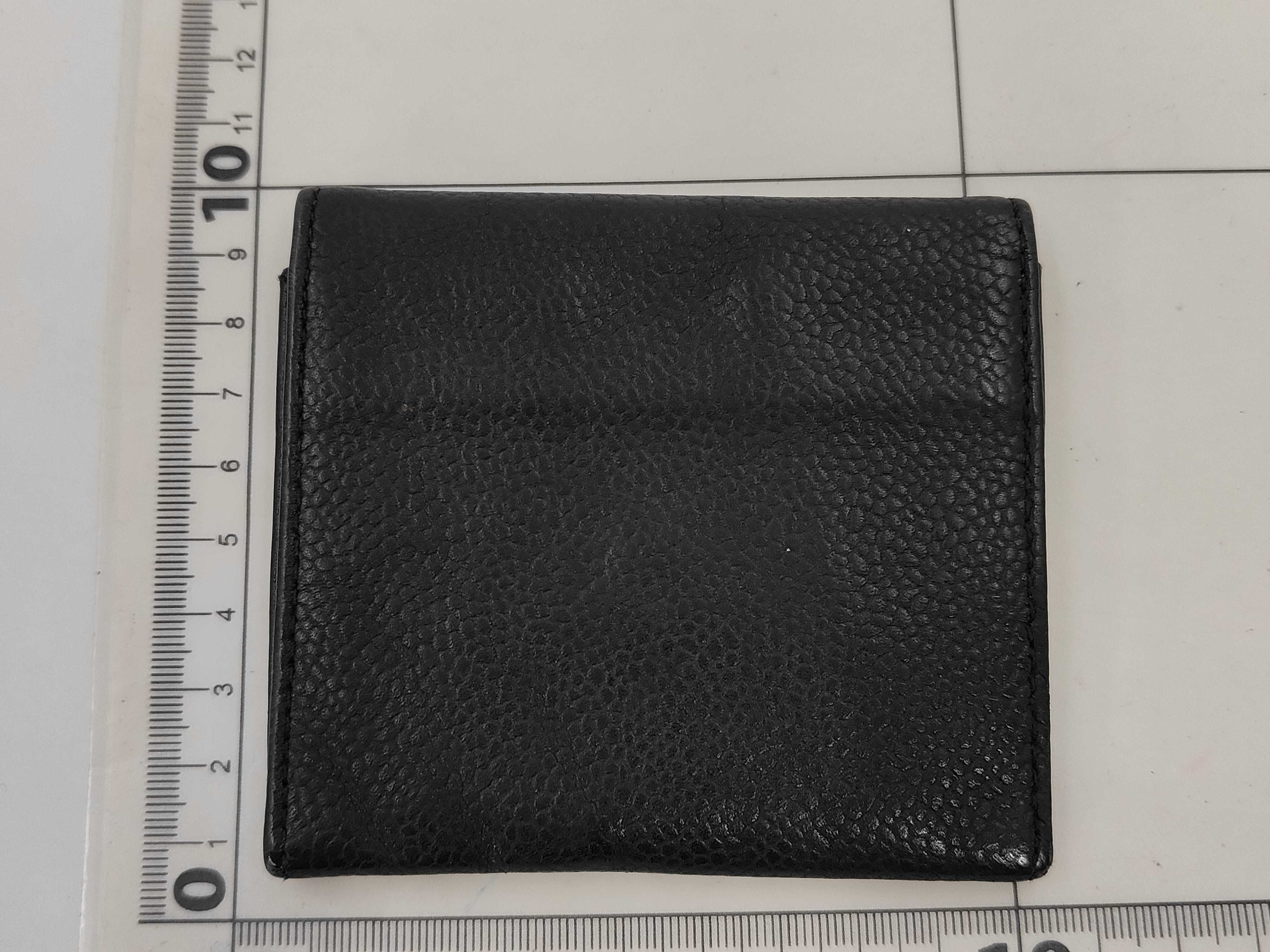 Caviar Skin Coco Mark Coin Case Wallet — view 2