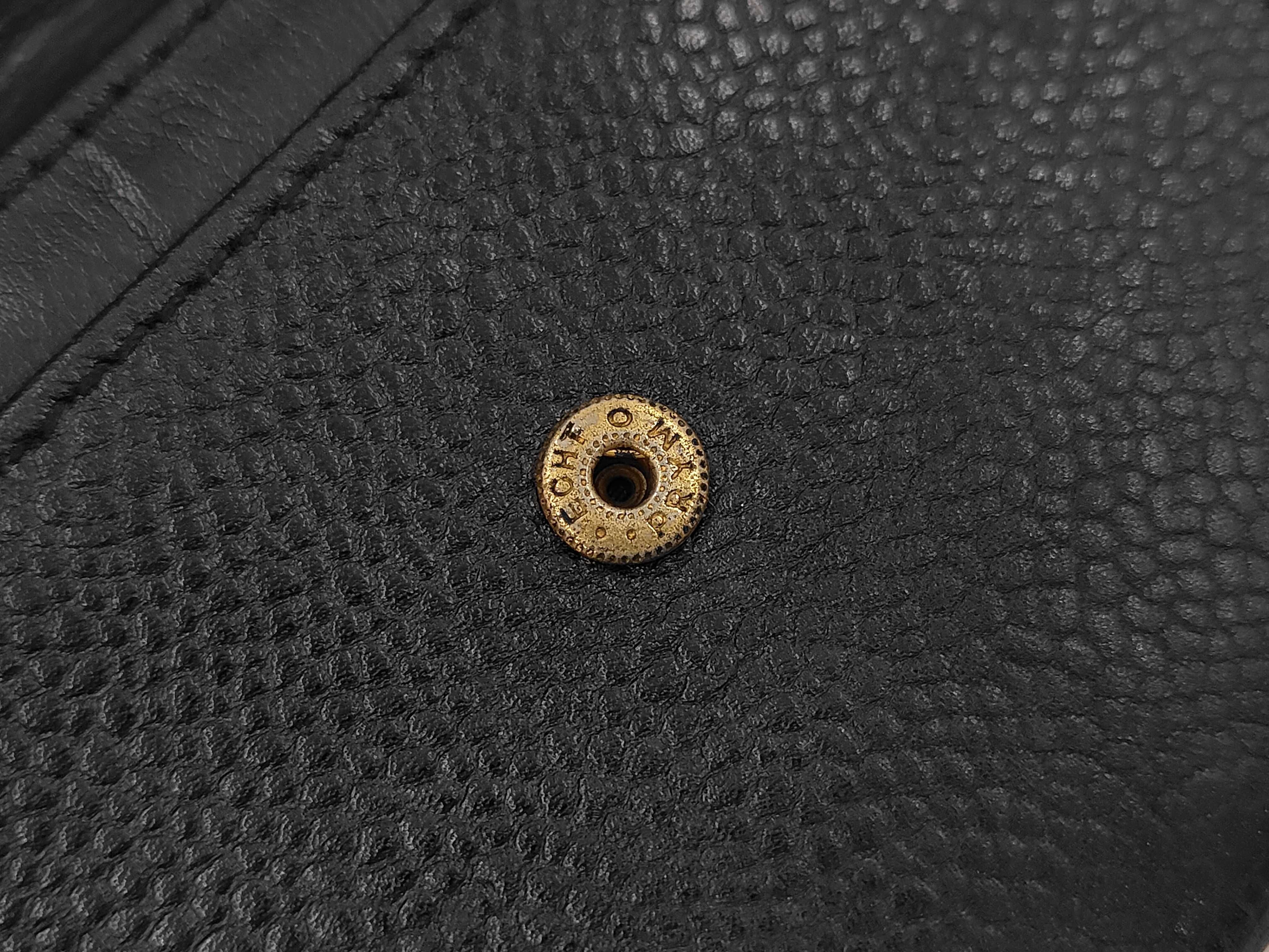 Caviar Skin Coco Mark Coin Case Wallet — view 6