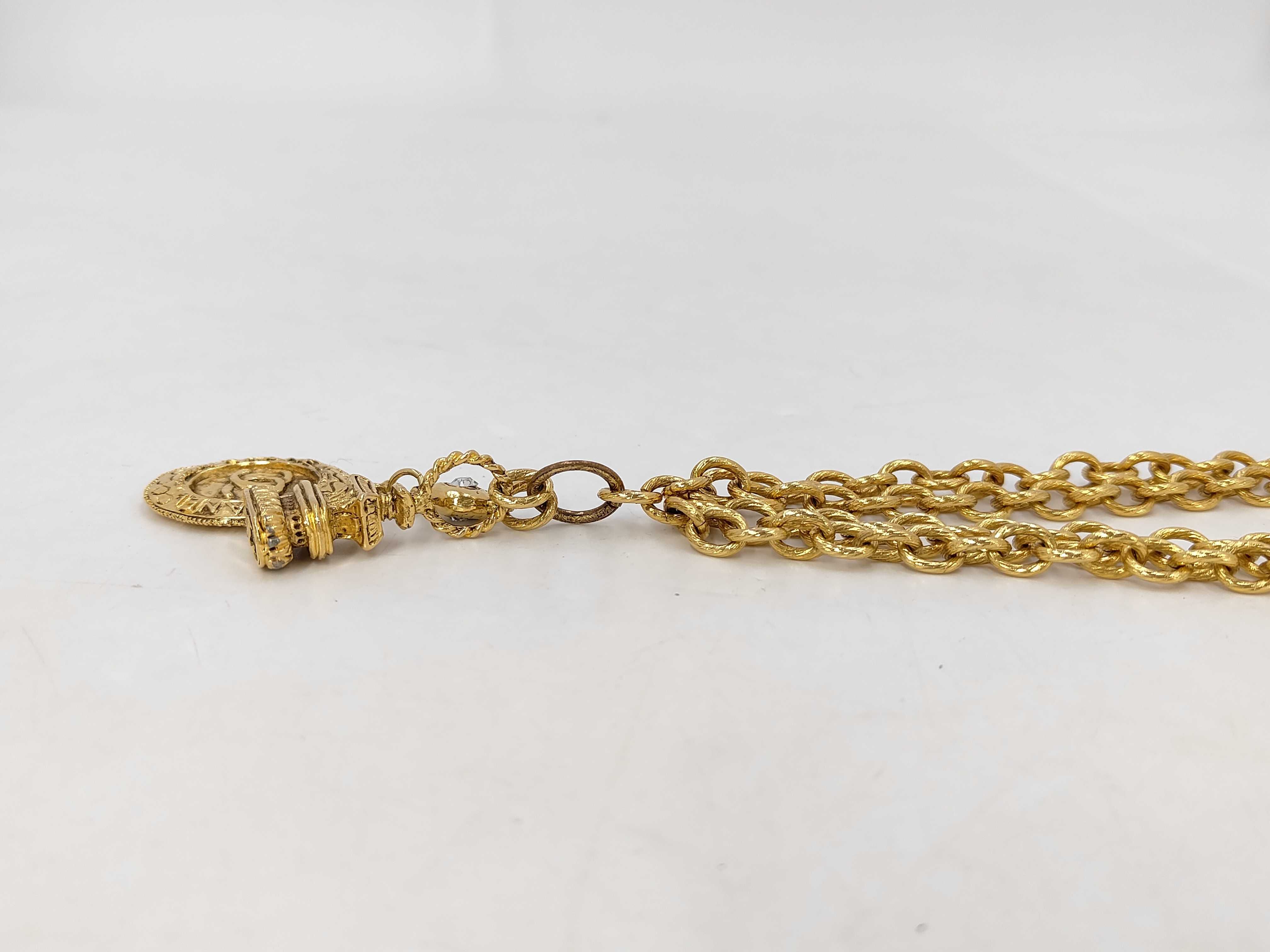 Coco Mark Vintage Long Necklace — view 3