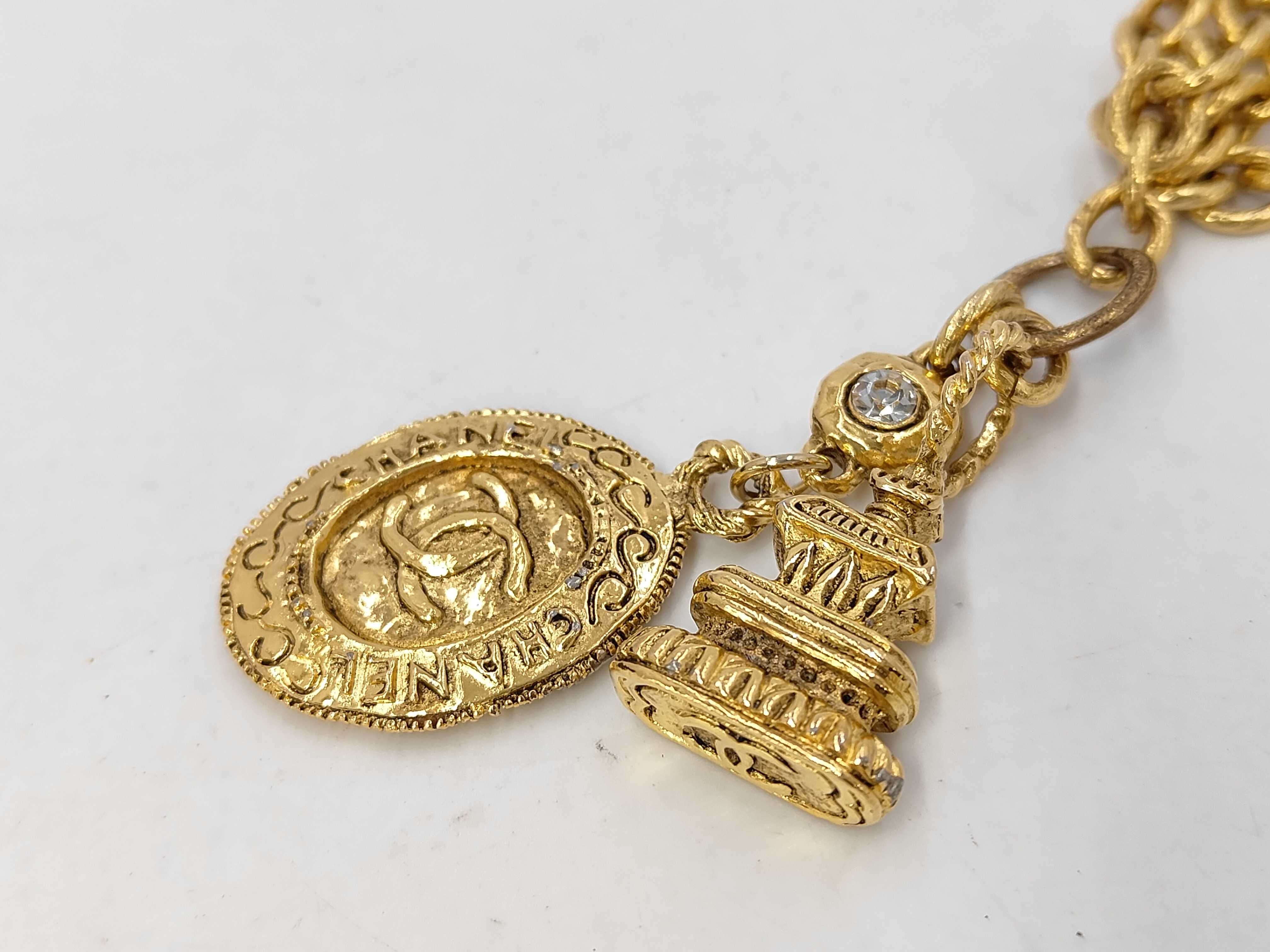 Coco Mark Vintage Long Necklace — view 6