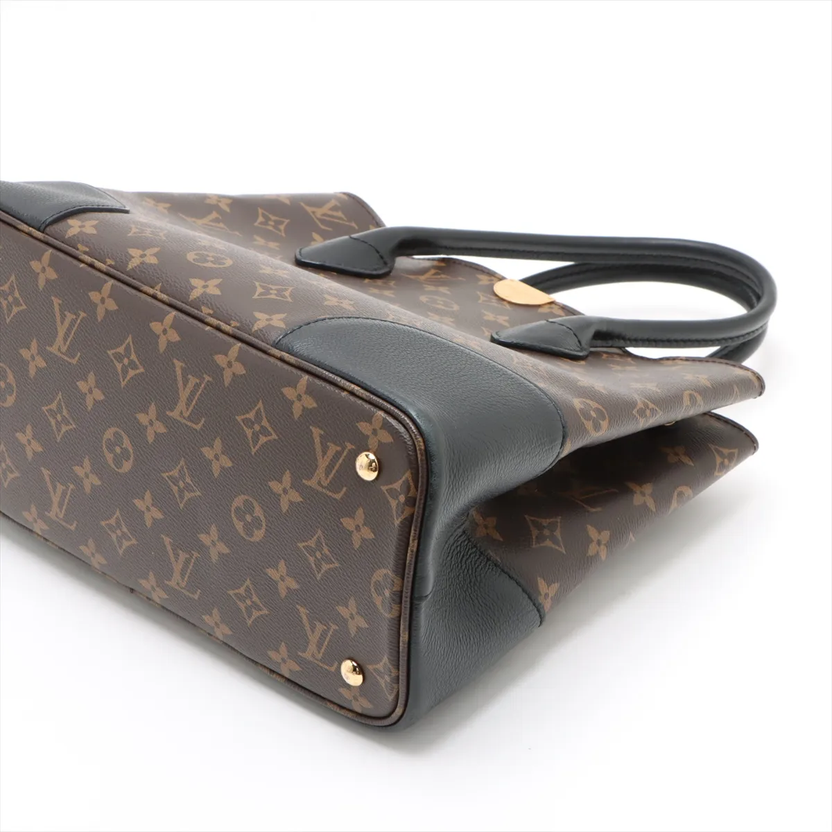 Monogram Flandrine M41595 DU0148 Brown x Black RFID reaction available — view 3